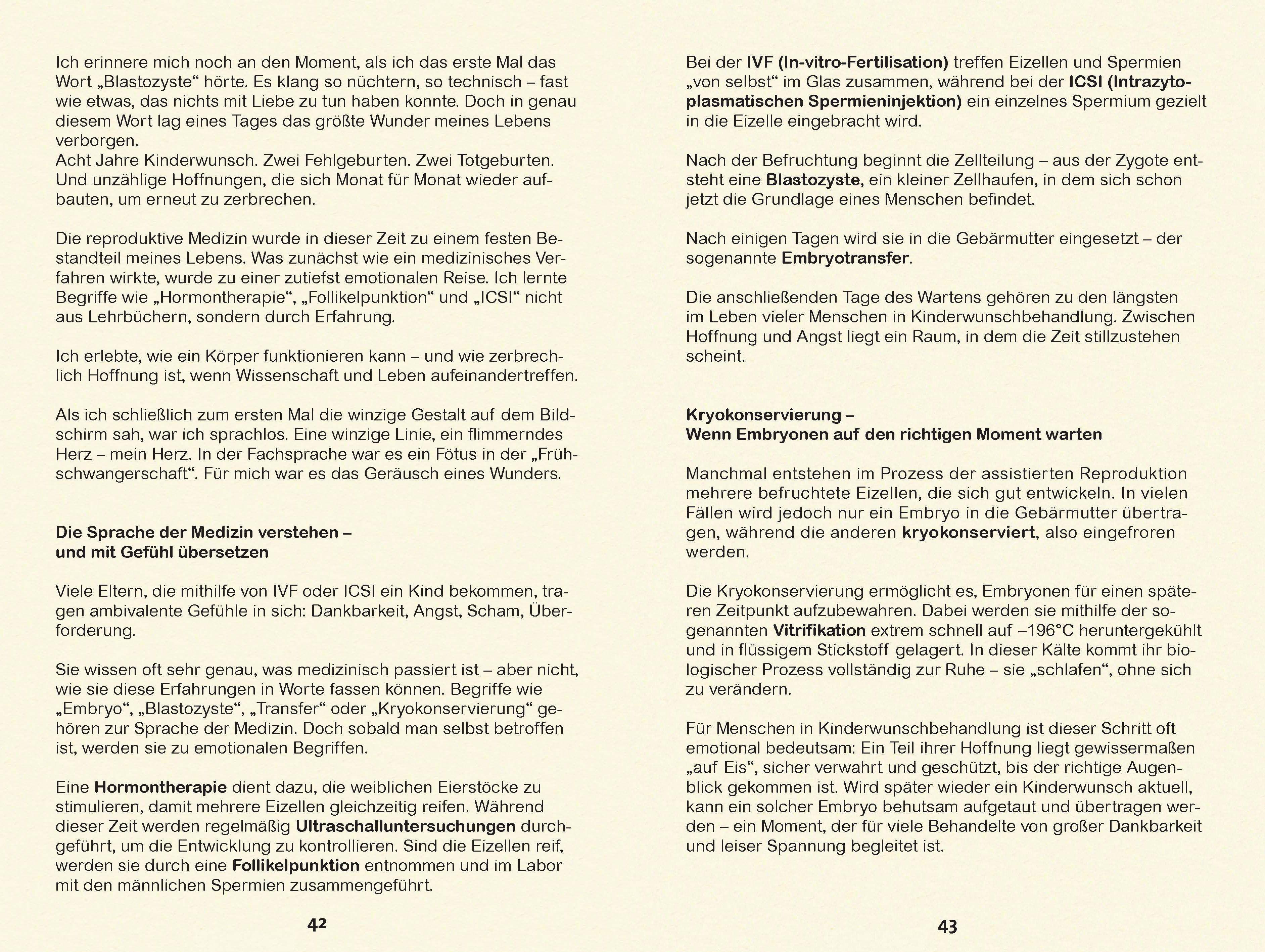 Beispielinhalt (Bild) Mama sagt, ich war ein Eisbär