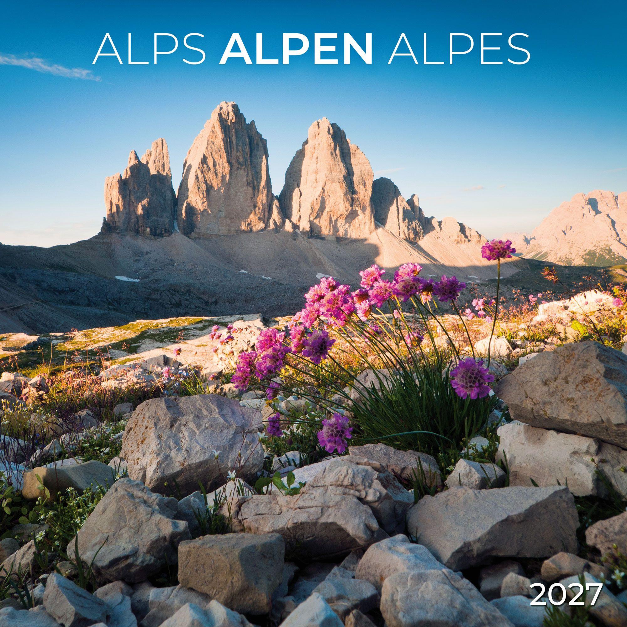 Vorderes Coverbild Alpen / Alps 2027