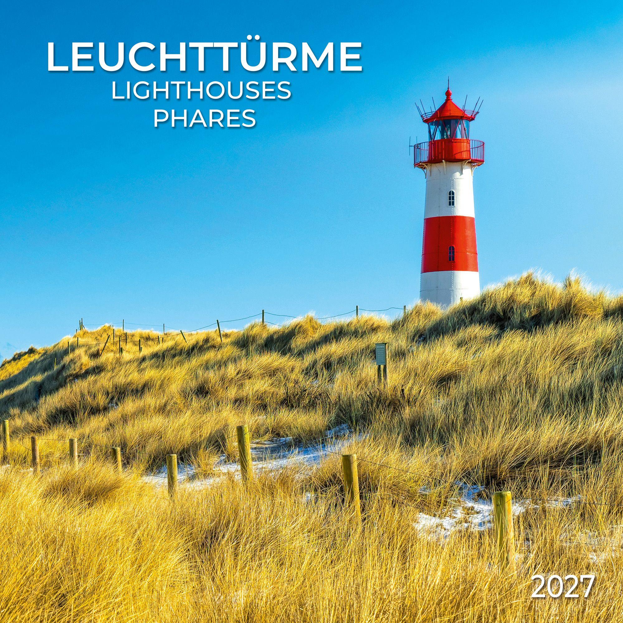 Vorderes Coverbild Leuchttürme / Lighthouses 2027