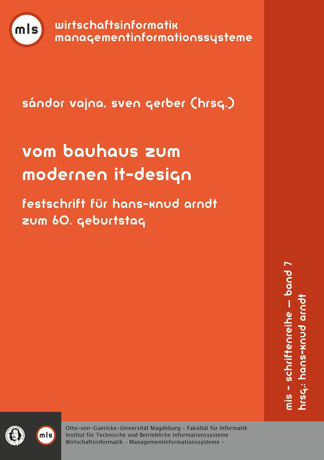 Vorderes Coverbild Vom Bauhaus zum modernen IT-Design