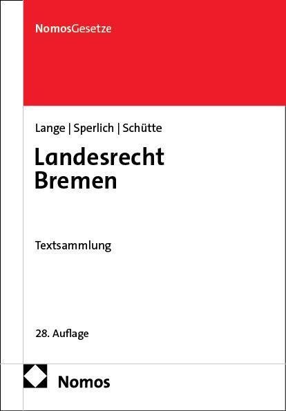 Vorderes Coverbild Landesrecht Bremen