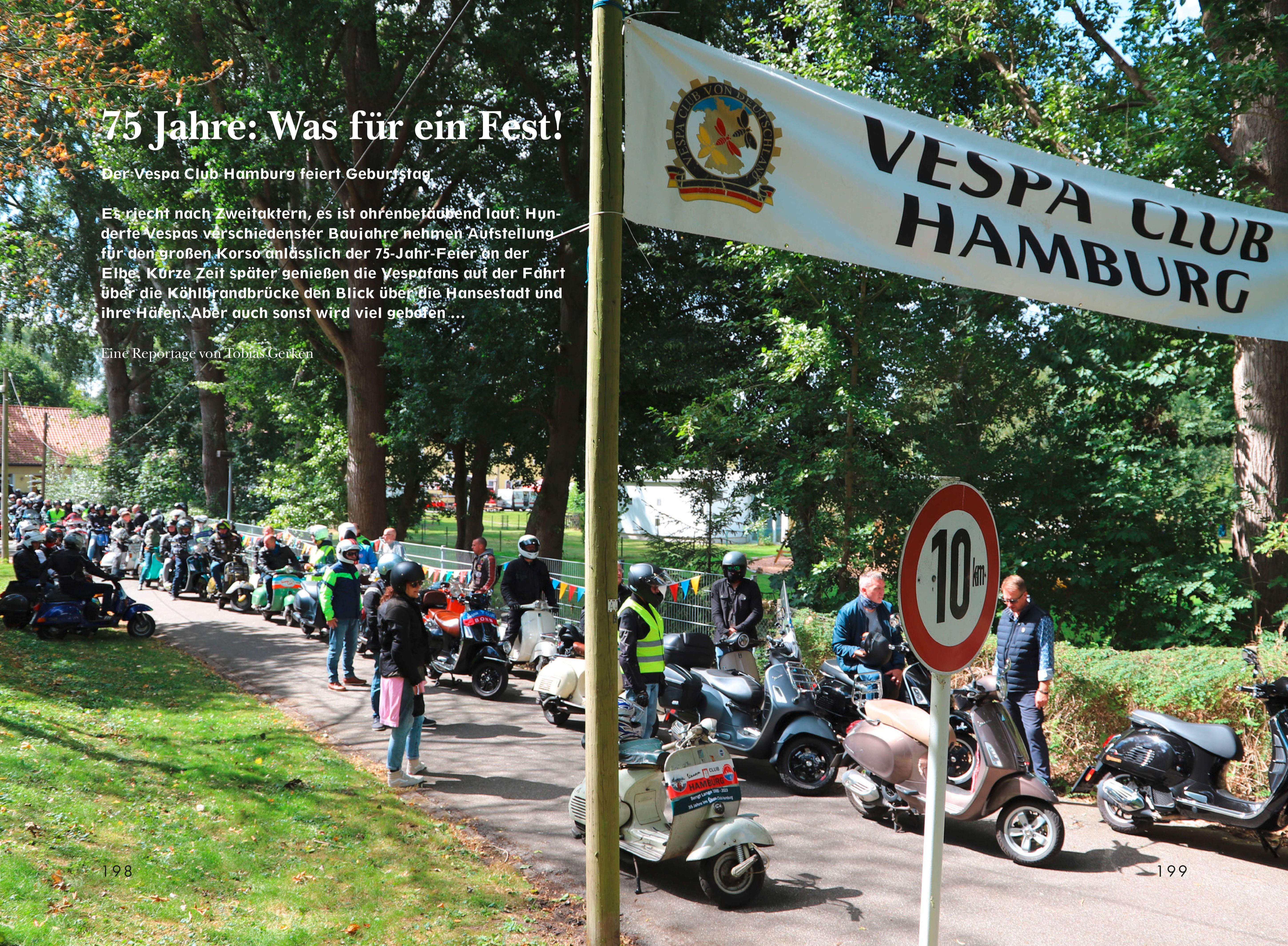 Beispielinhalt (Bild) VESCOO Jahrbuch für Vespa-Fans und Ape-Freunde