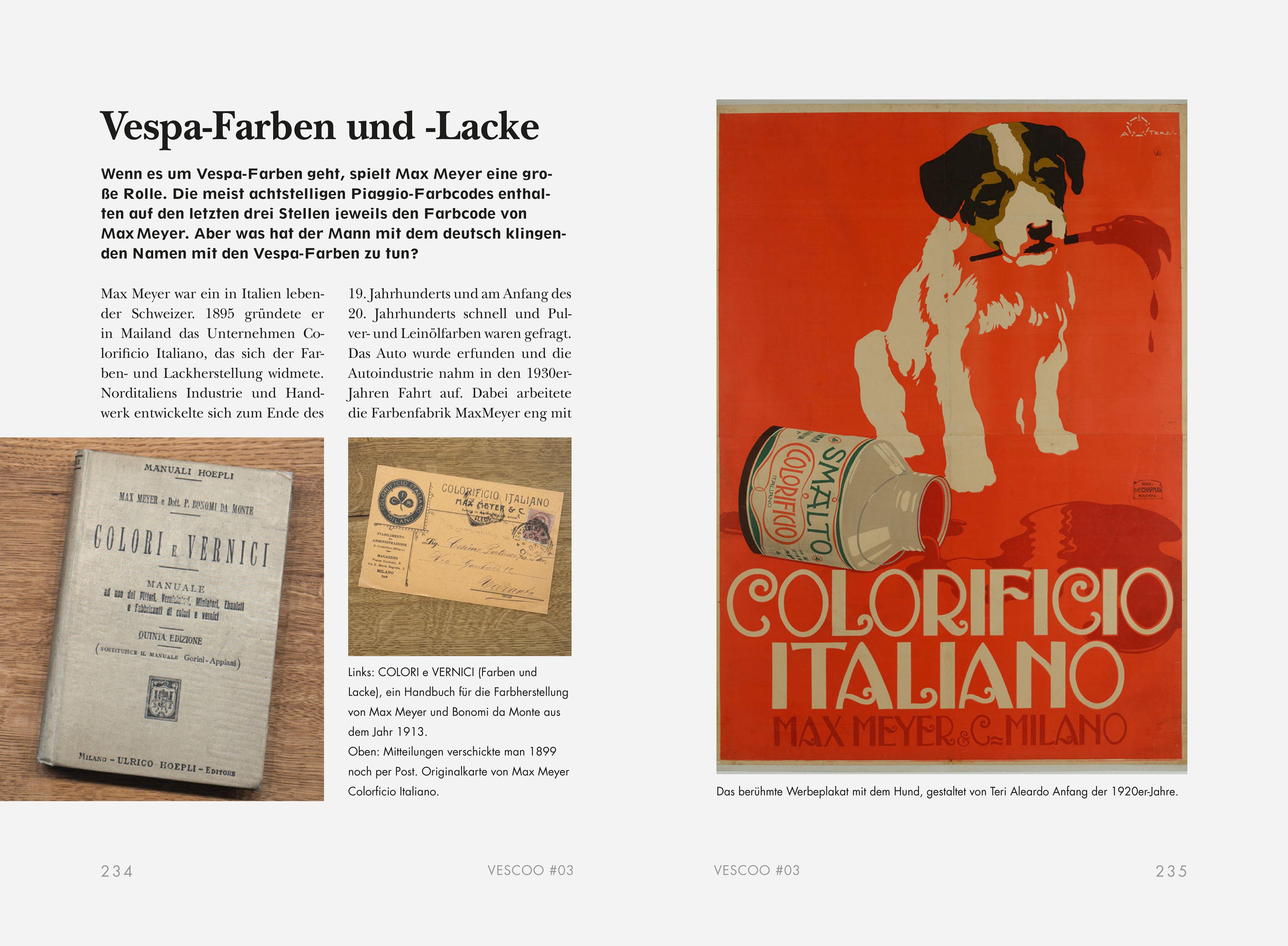 Beispielinhalt (Bild) VESCOO Jahrbuch für Vespa-Fans und Ape-Freunde