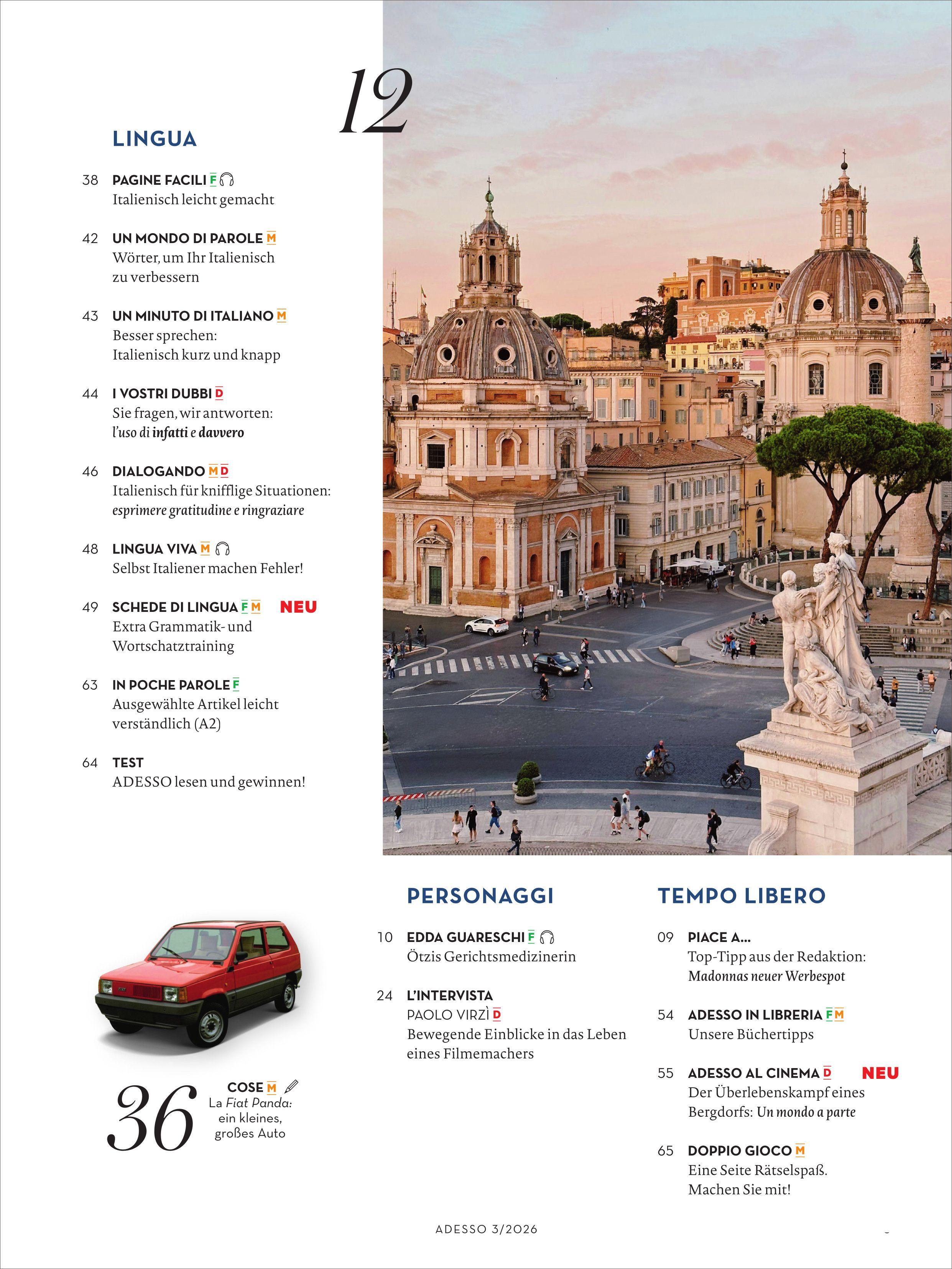 Beispielinhalt (Bild) Adesso Magazin 3/26