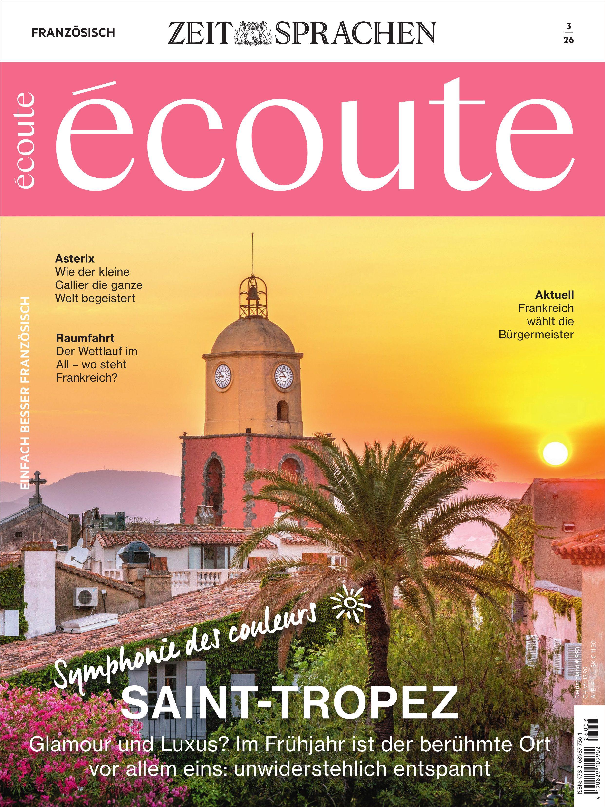 Vorderes Coverbild Écoute Magazin 3/26