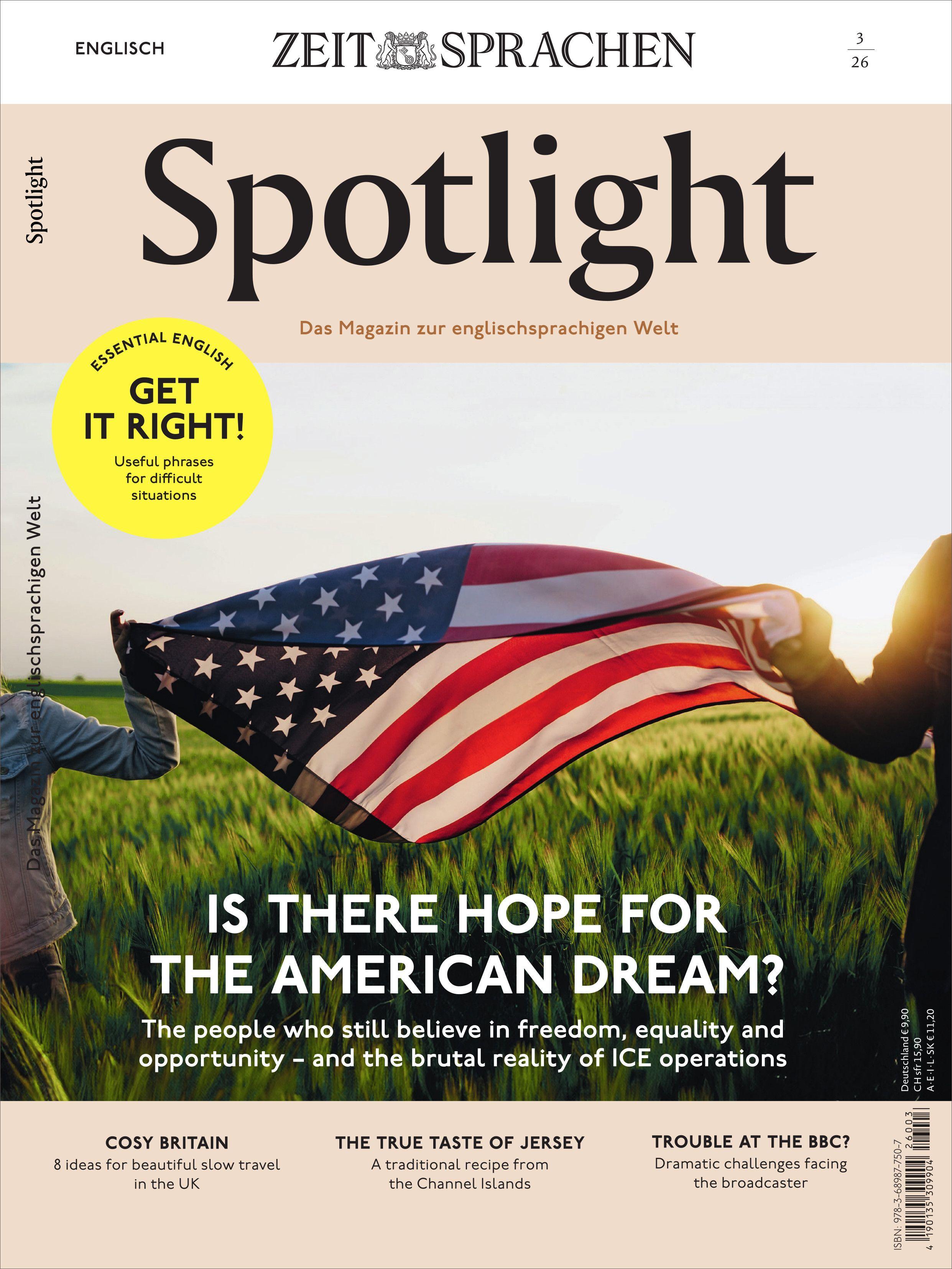 Vorderes Coverbild Spotlight Magazin 3/26