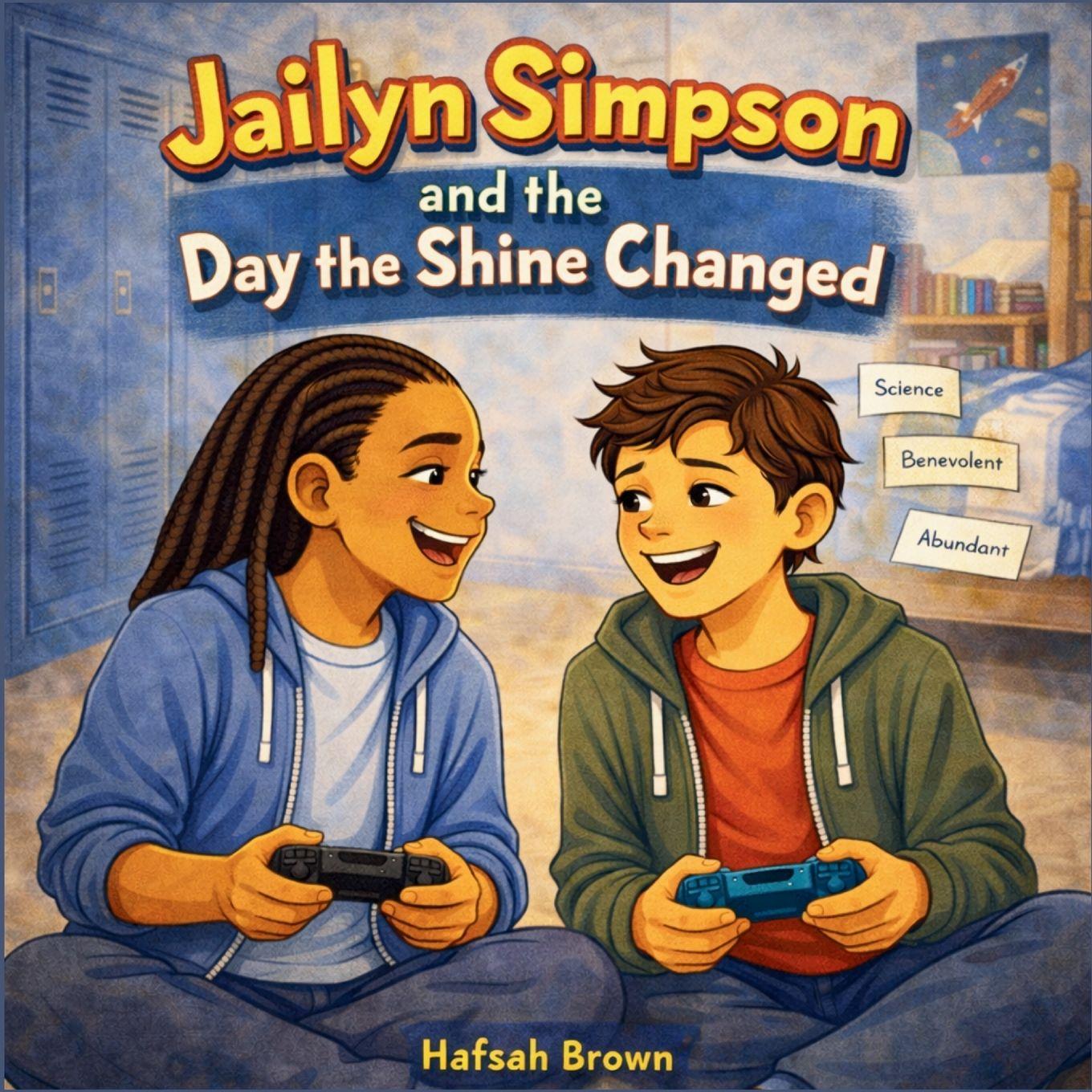 Vorderes Coverbild Jailyn Simpson and the Day the Shine Changed
