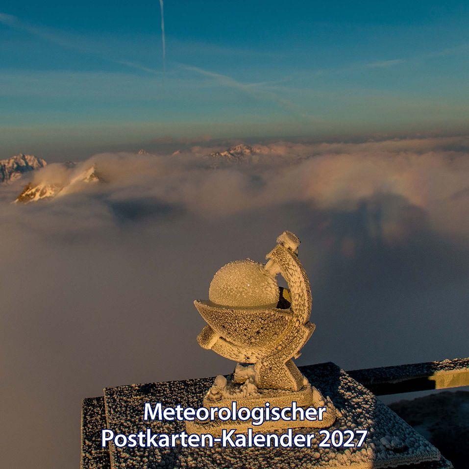 Vorderes Coverbild Meteorologischer Postkarten-Kalender 2027