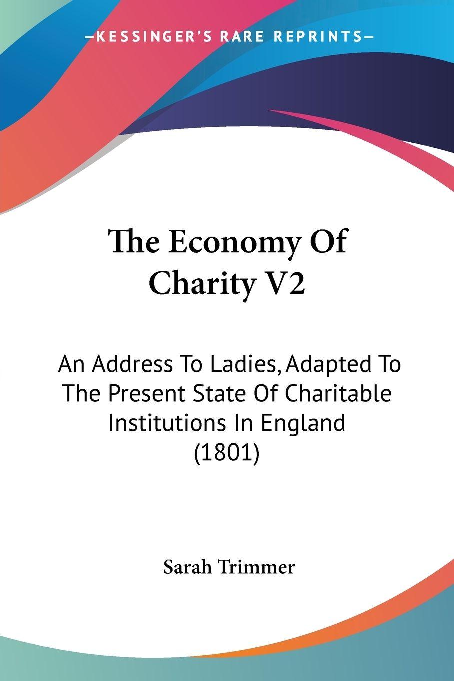 Vorderes Coverbild The Economy Of Charity V2