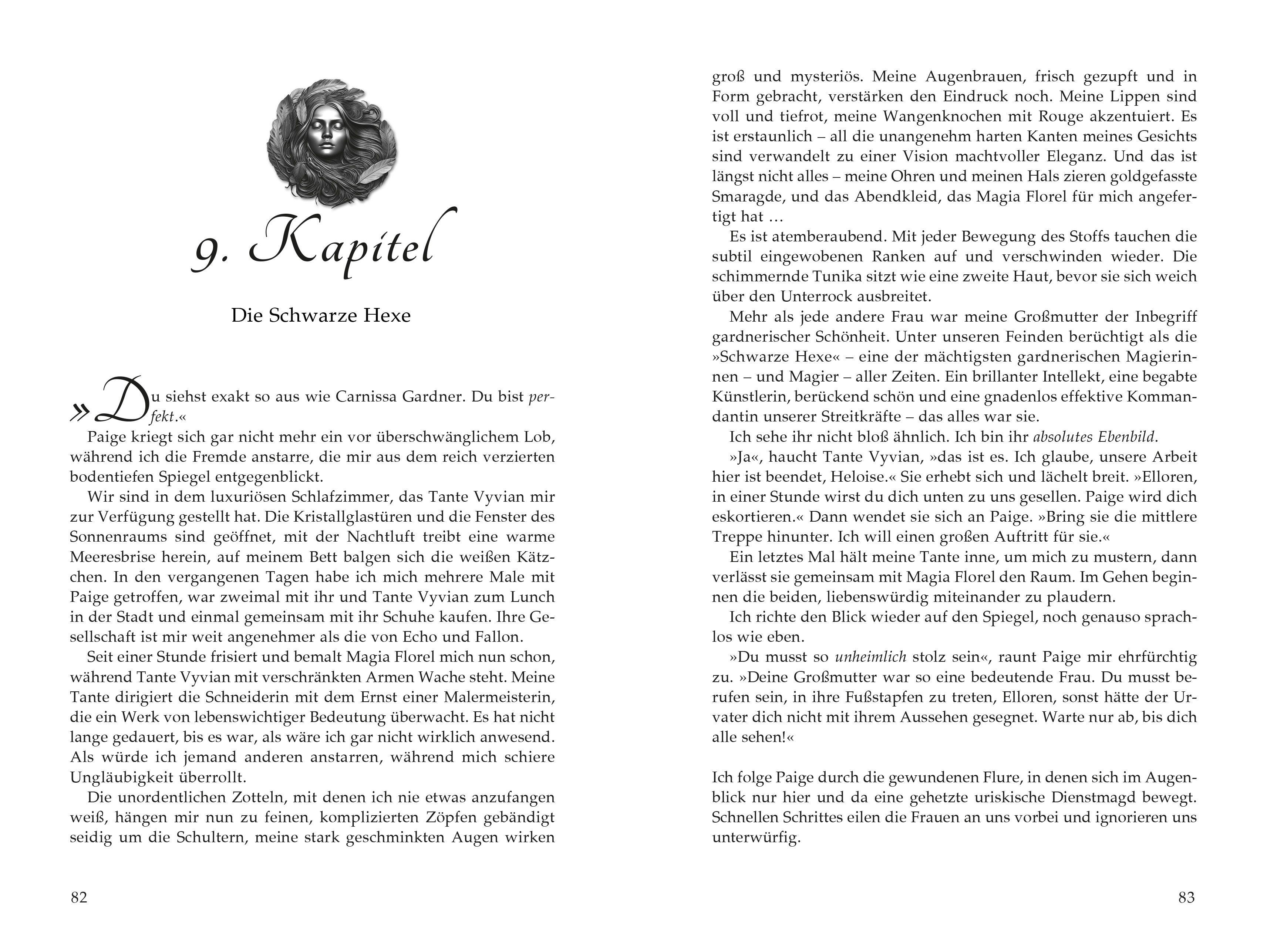 Beispielinhalt (Bild) Black Witch - Prophezeiung