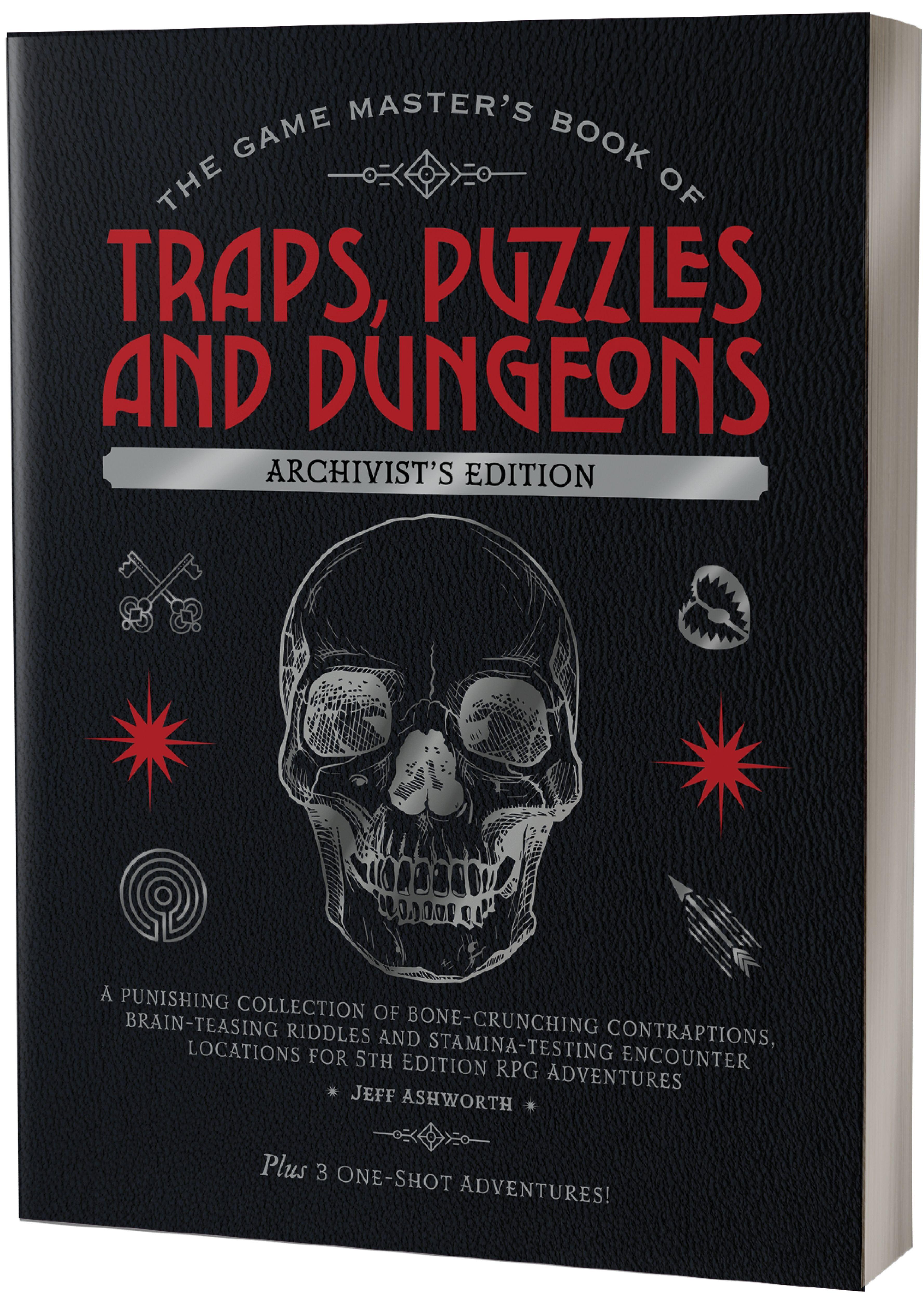 Vorderes Coverbild The Game Master's Book of Traps, Puzzles and Dungeons Archivist's Edition
