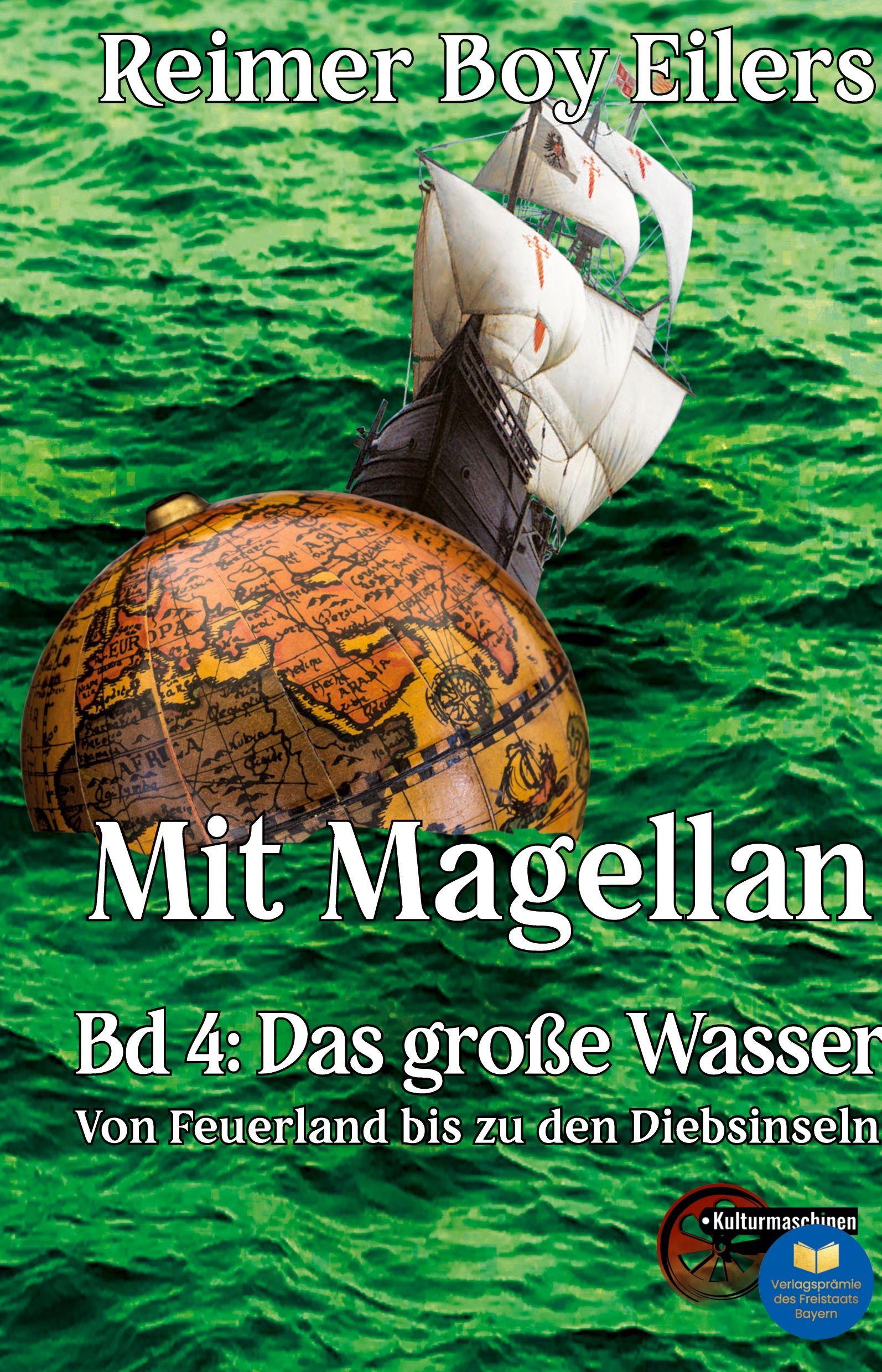 Vorderes Coverbild Mit Magellan - Band 4