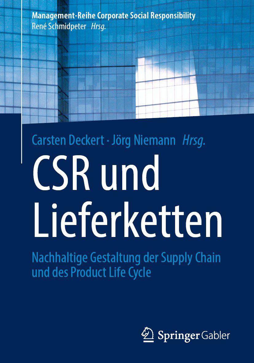 Vorderes Coverbild CSR und Lieferketten