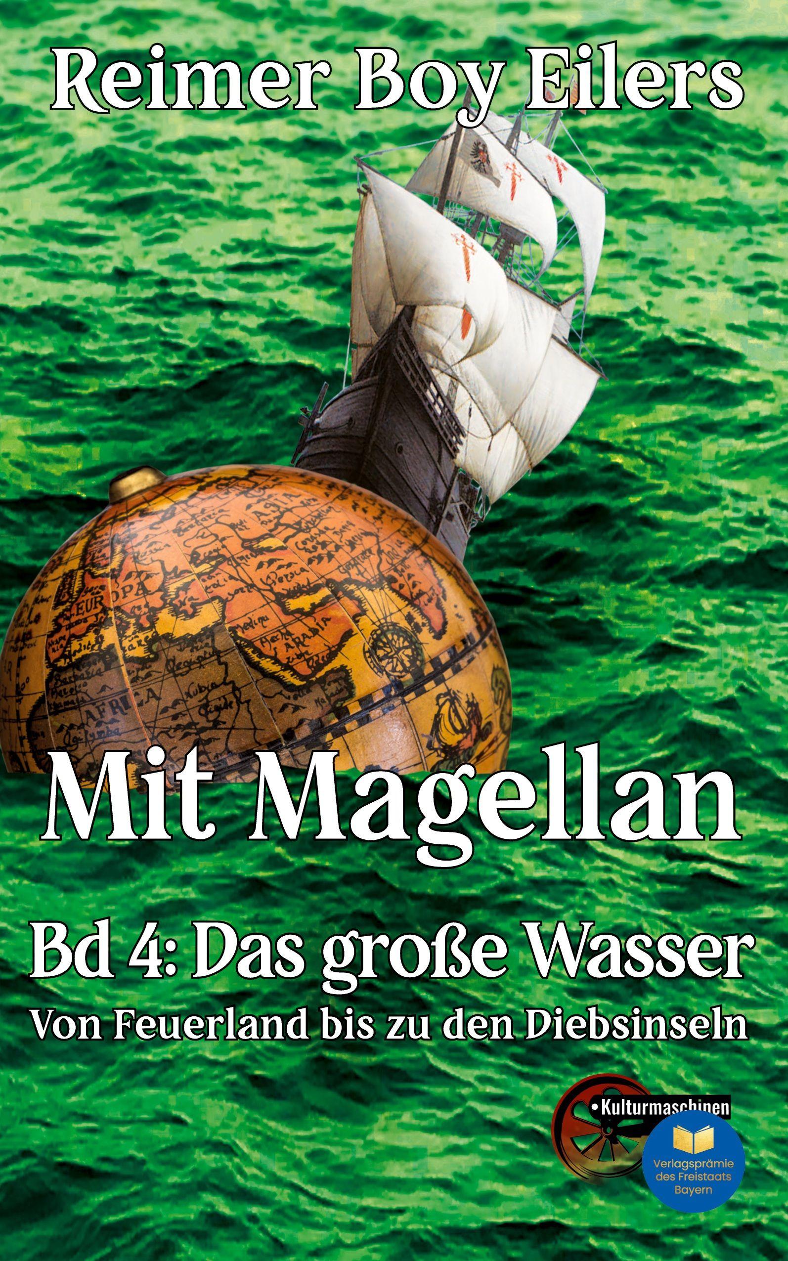 Vorderes Coverbild Mit Magellan - Band 4