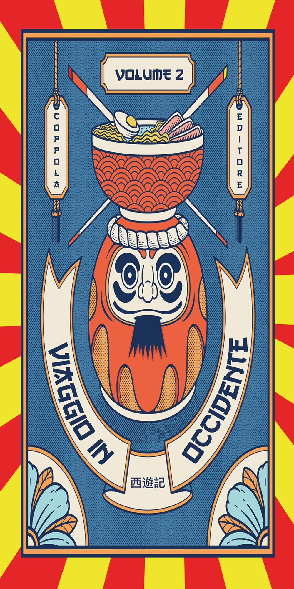 Vorderes Coverbild Viaggio in Occidente. Vol. 2