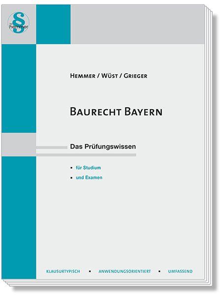 Vorderes Coverbild Baurecht Bayern