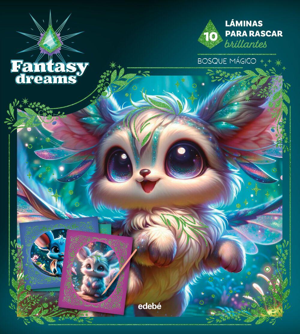 Beispielinhalt (Bild) LÁMINAS PARA RASCAR: BOSQUE MÁGICO