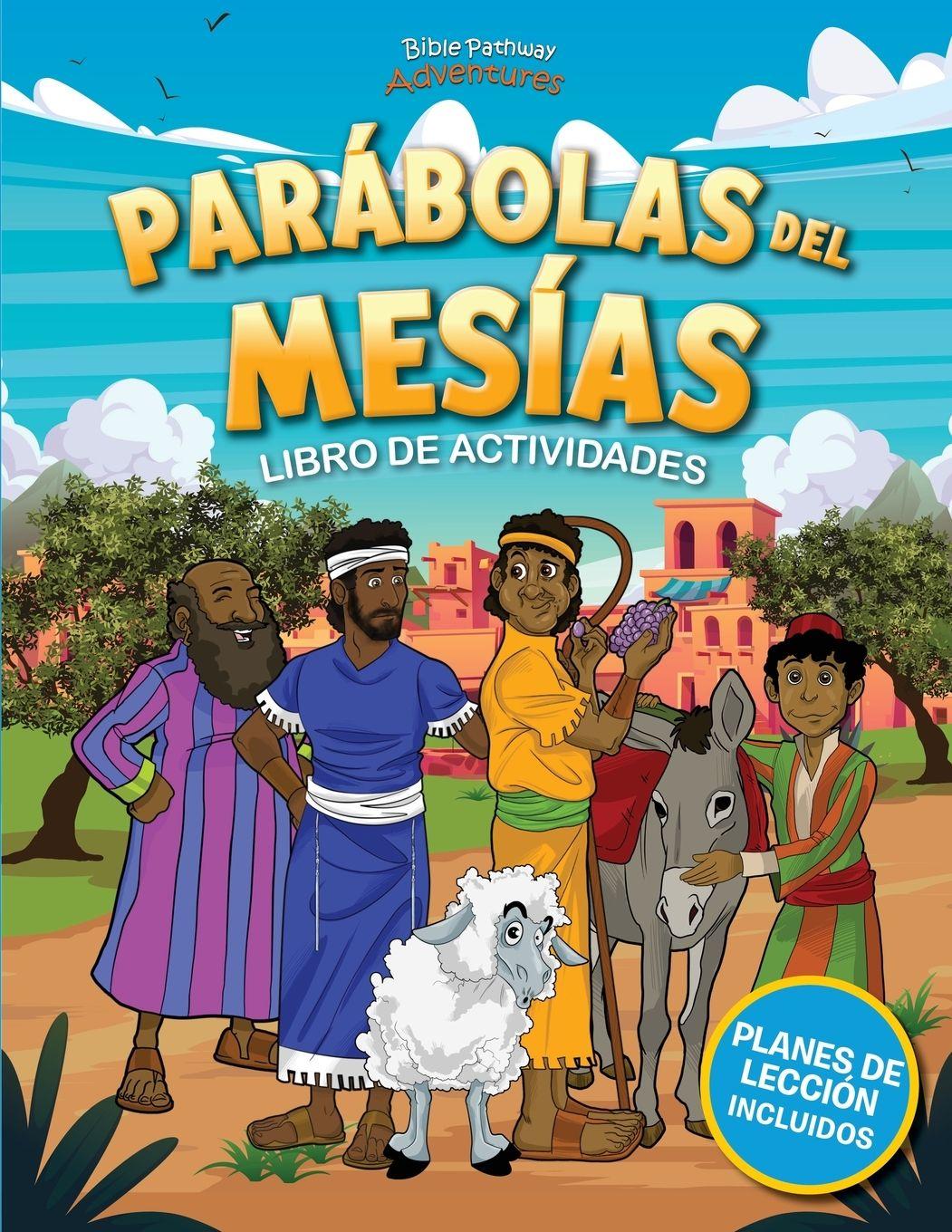 Vorderes Coverbild Libro de actividades de las parábolas del Mesías