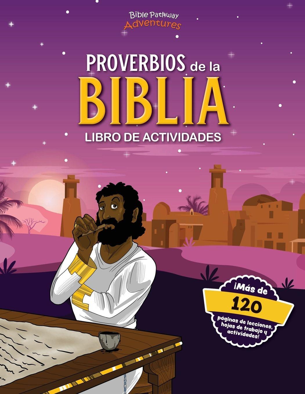Vorderes Coverbild Libro de actividades de proverbios de la Biblia