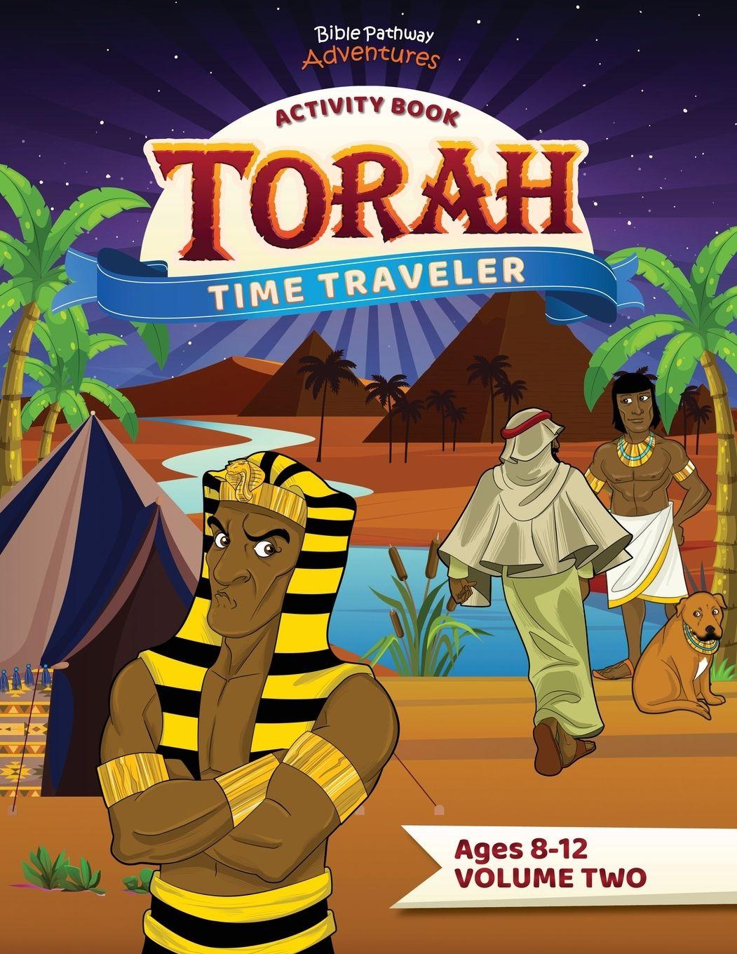 Vorderes Coverbild Torah Time Traveler Activity Book (Volume Two)
