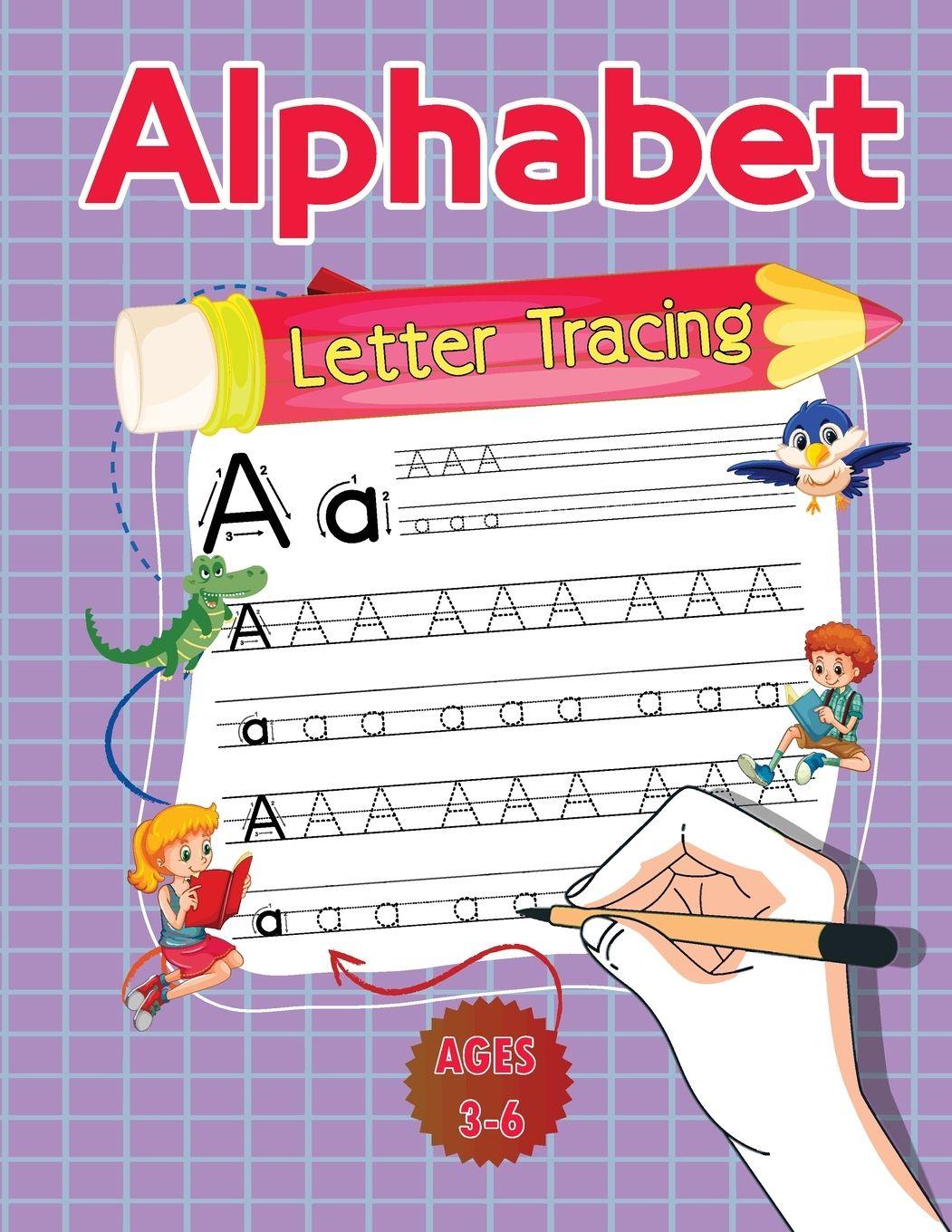 Vorderes Coverbild Alphabet Letter Tracing Age 3-6