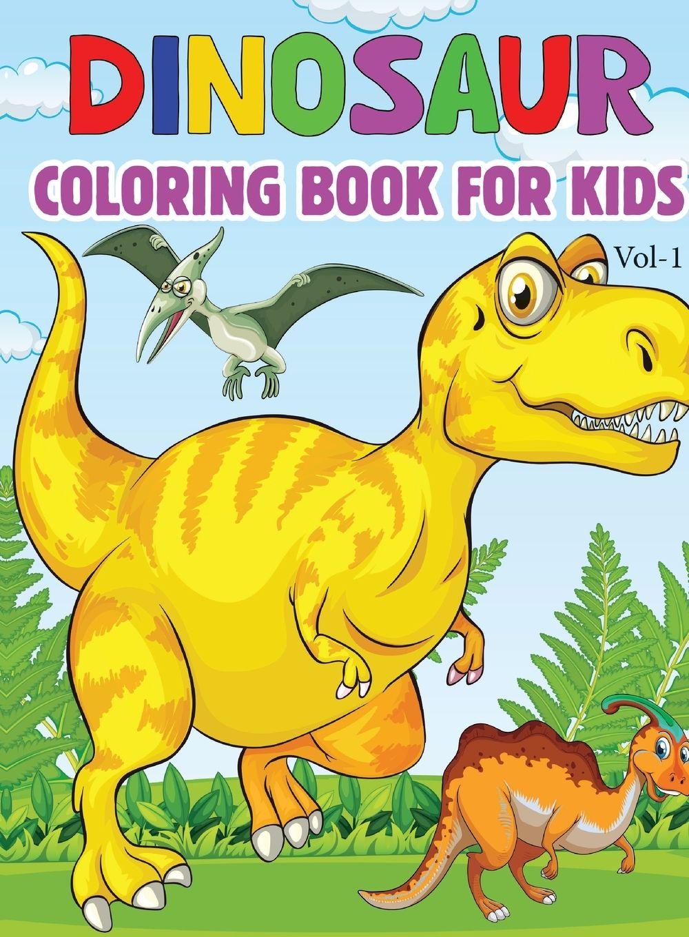 Vorderes Coverbild Dinosaur Coloring Book for Kids