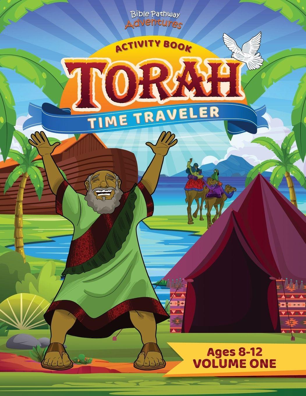 Vorderes Coverbild Torah Time Traveler Activity Book (Volume One)