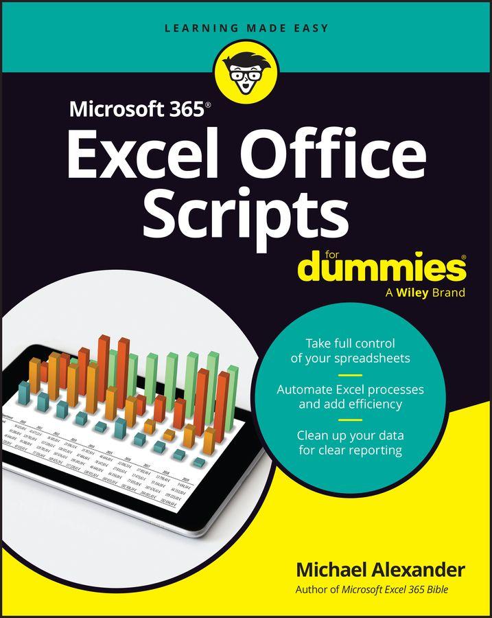 Vorderes Coverbild Microsoft 365 Excel Office Scripts for Dummies