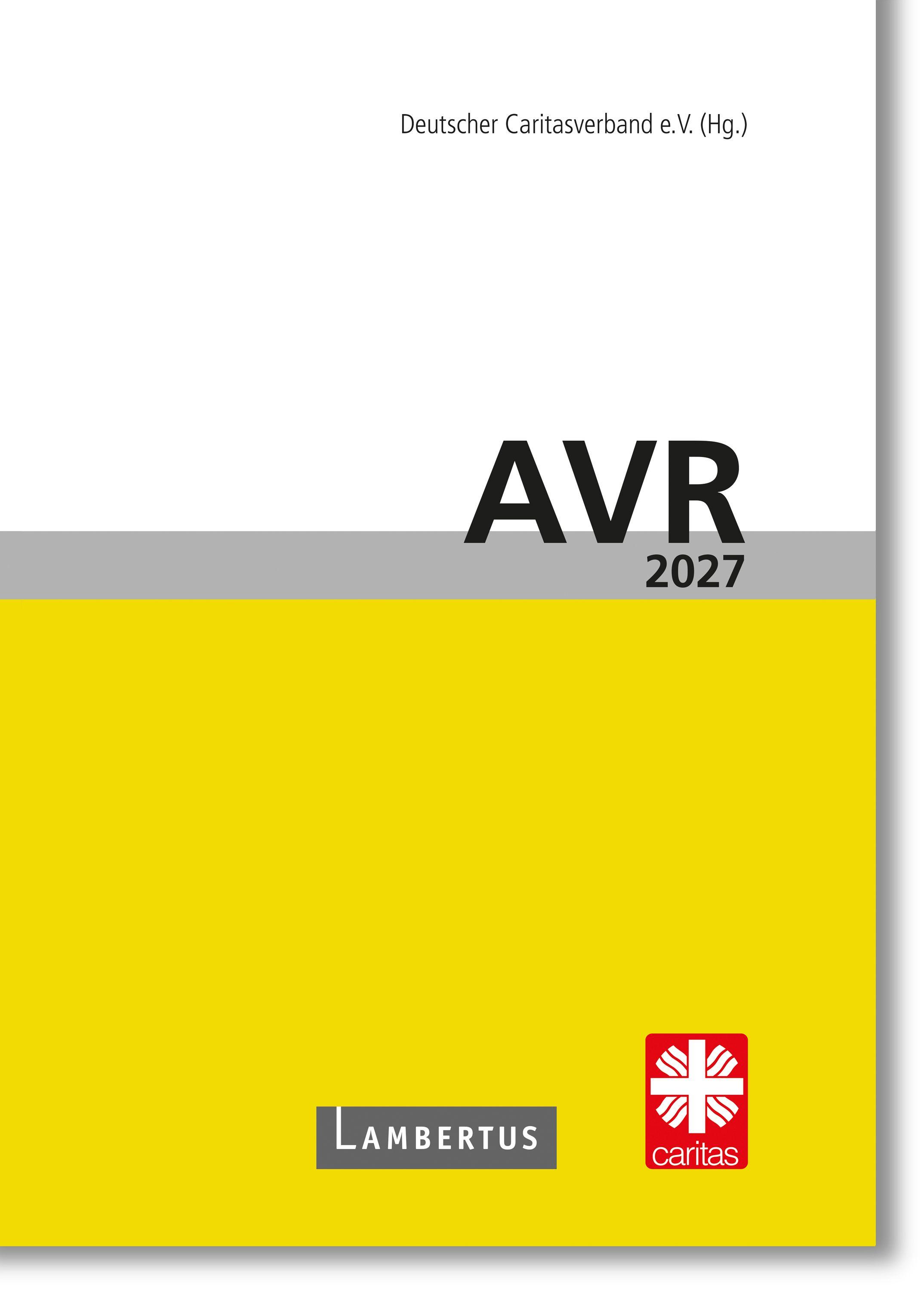 Vorderes Coverbild AVR 2027