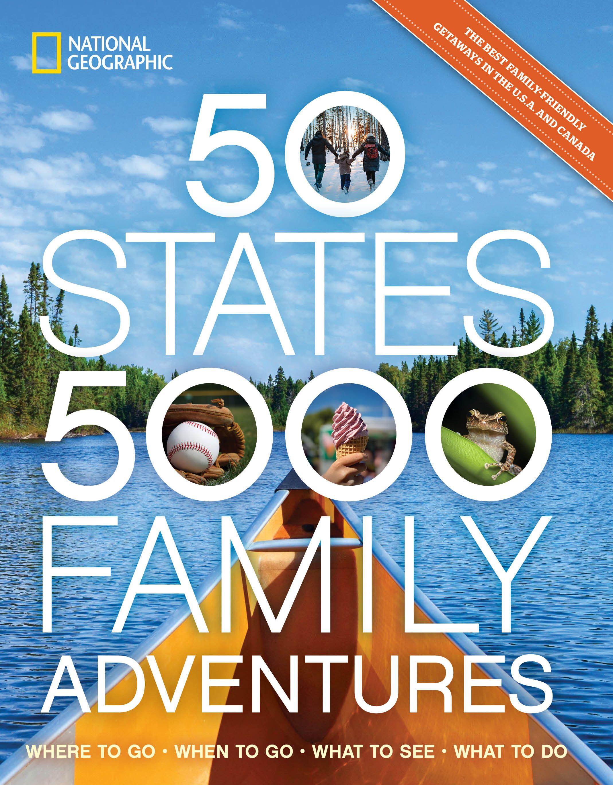 Vorderes Coverbild 50 States, 5,000 Family Adventures