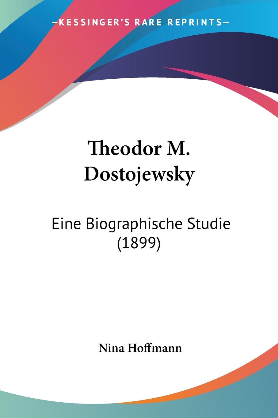 Vorderes Coverbild Theodor M. Dostojewsky
