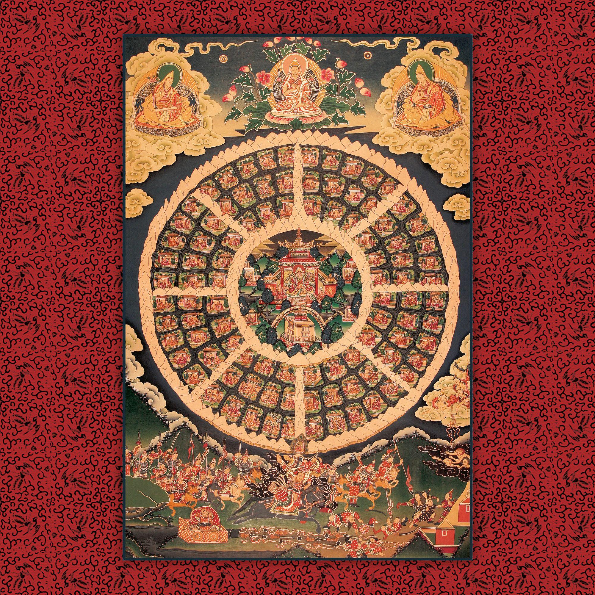 Beispielinhalt (Bild) The Healing Mandalas 2027