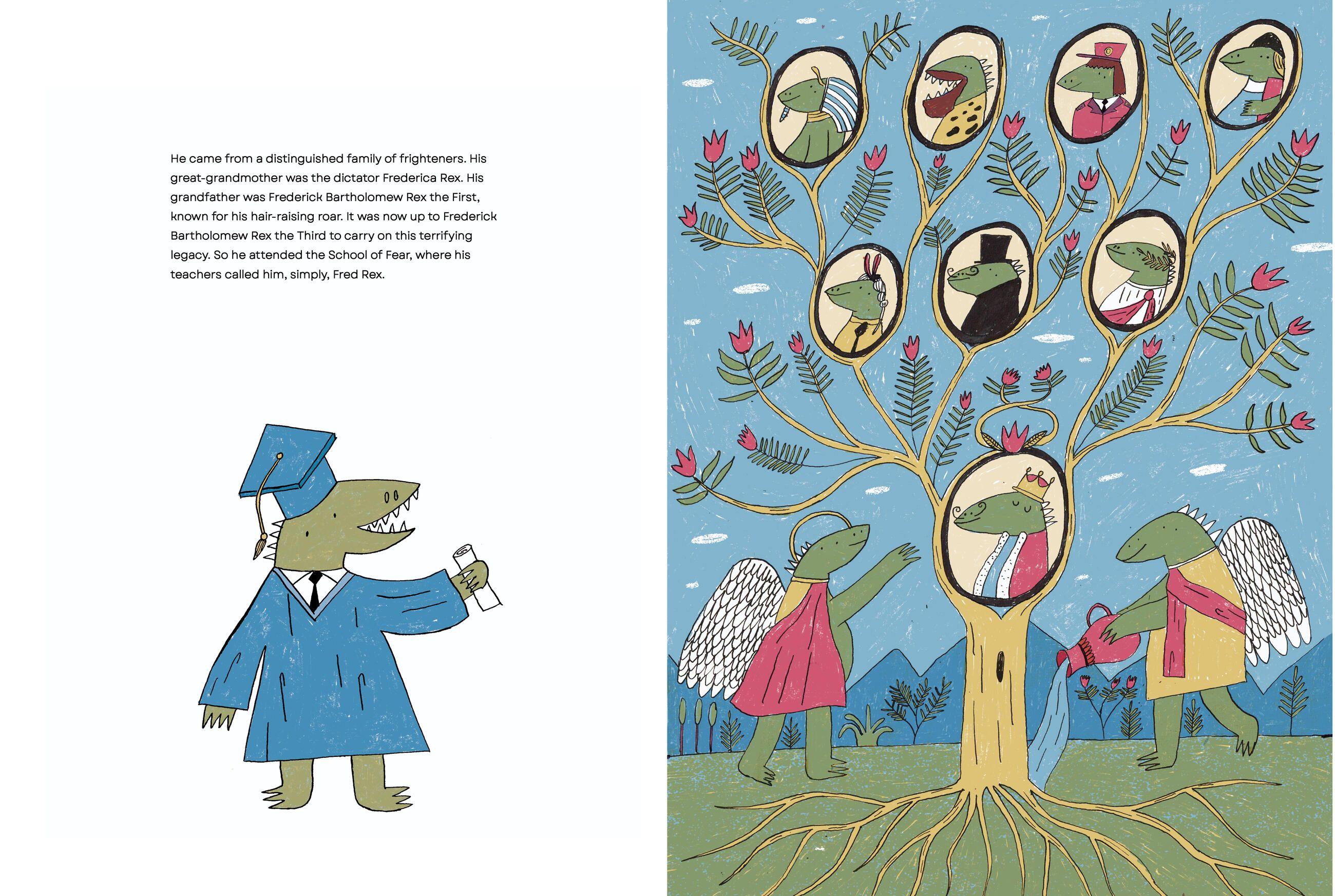 Beispielinhalt (Bild) Fred Rex