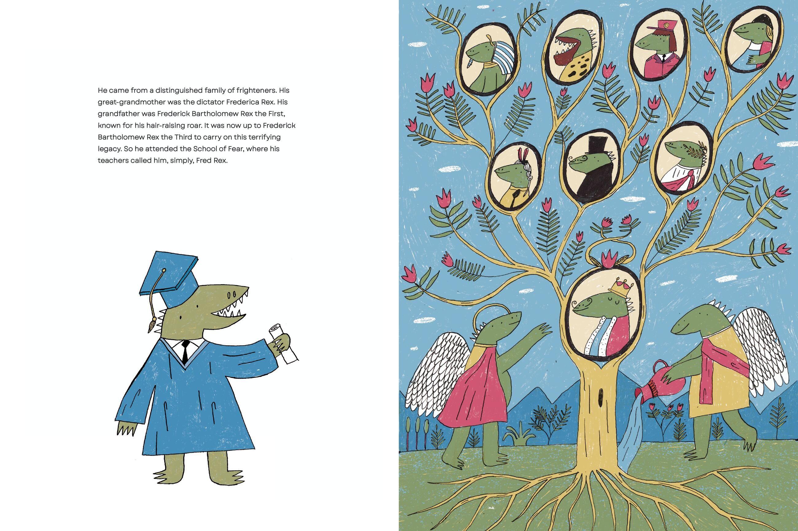 Beispielinhalt (Bild) Fred Rex