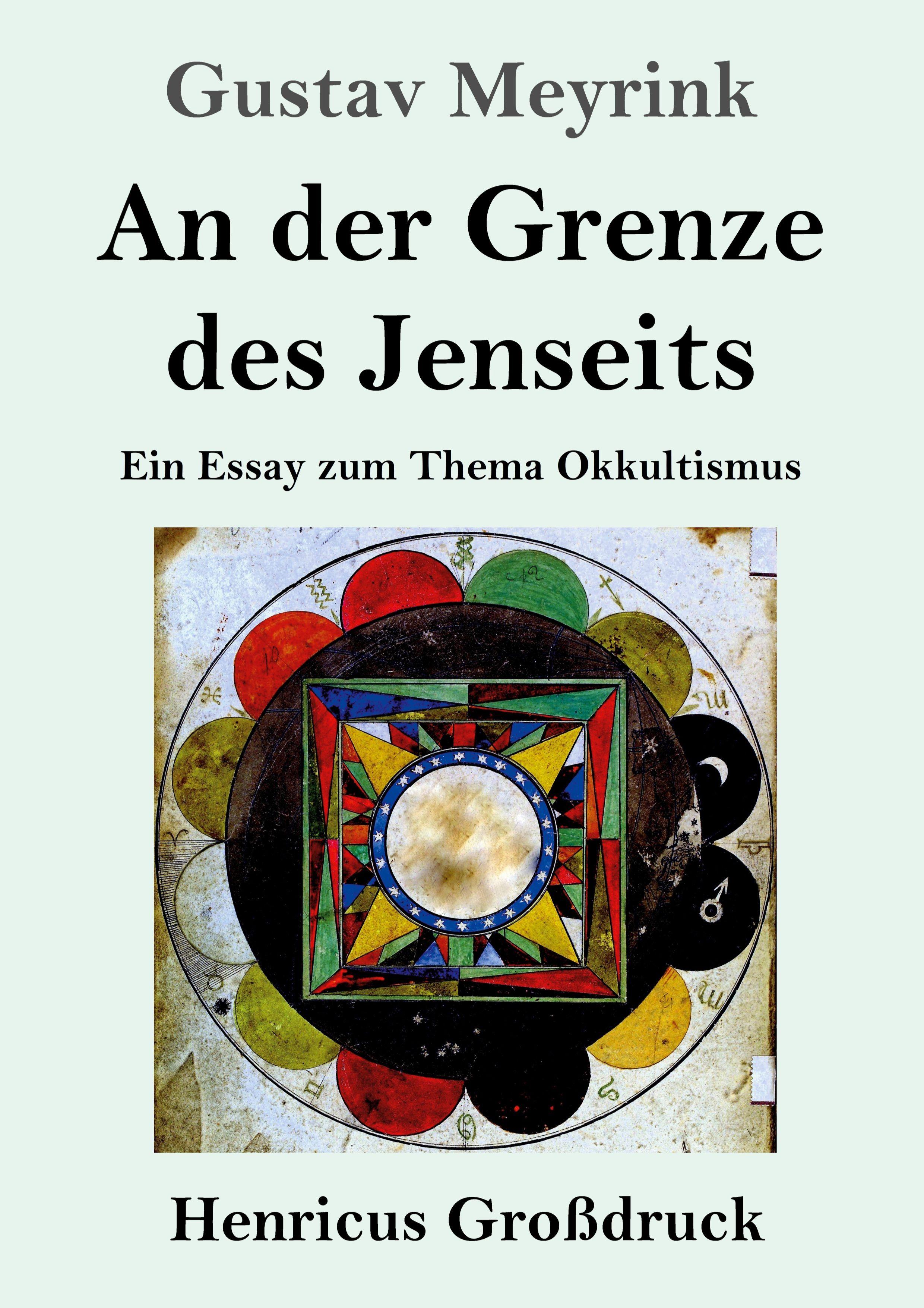 Vorderes Coverbild An der Grenze des Jenseits (Großdruck)