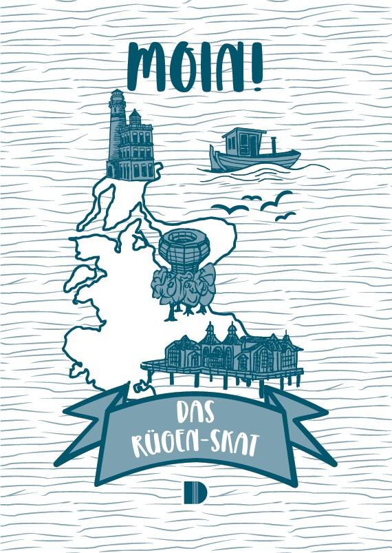 Vorderes Coverbild Das Rügen-Skat