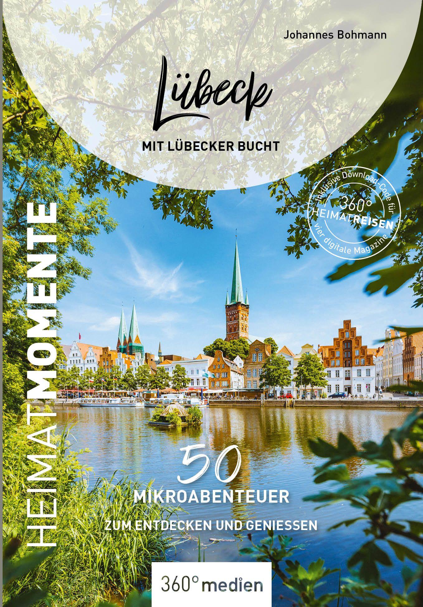 Vorderes Coverbild Lübeck mit Lübecker Bucht - HeimatMomente