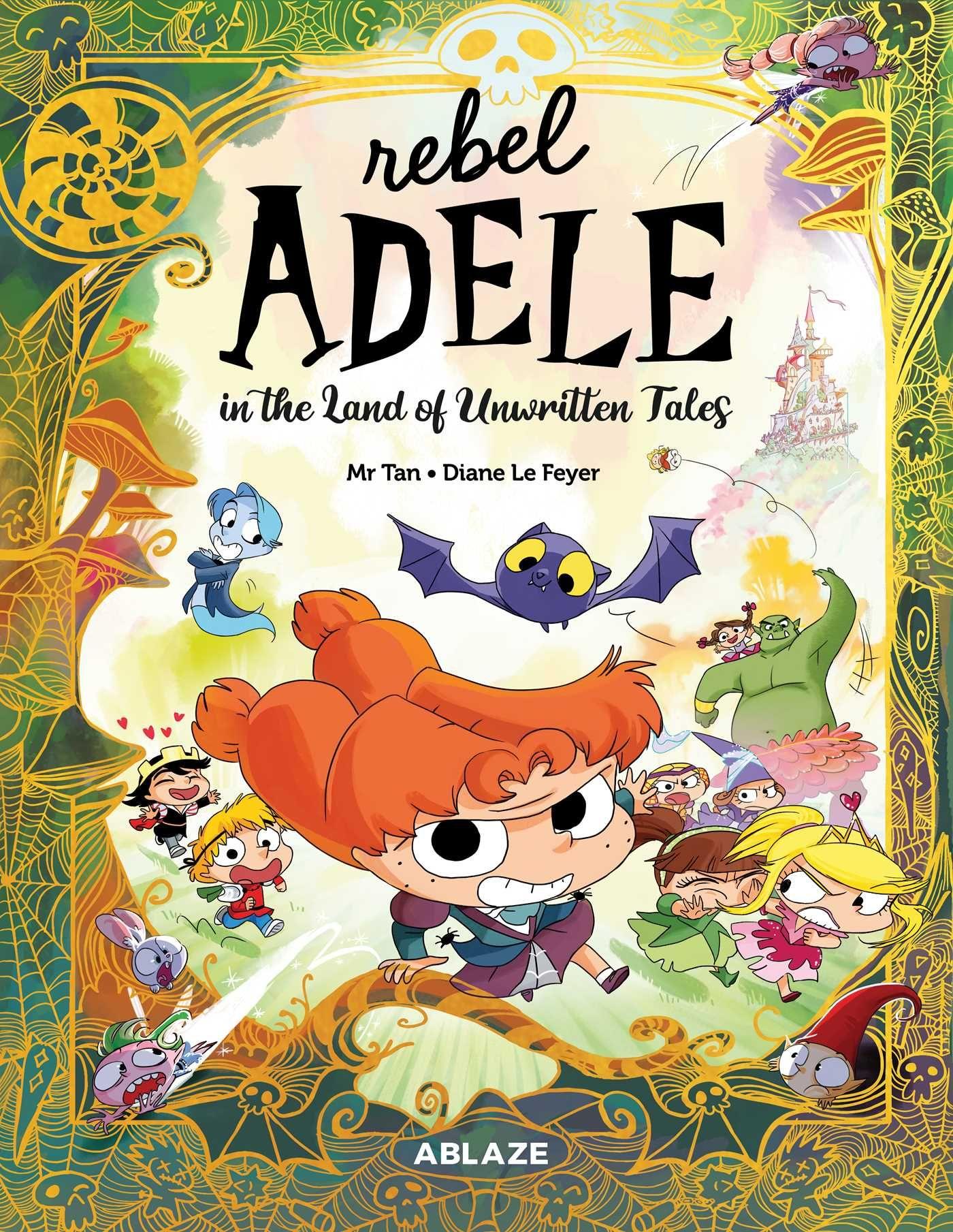 Vorderes Coverbild Rebel Adele in the Land of Unwritten Tales Hc