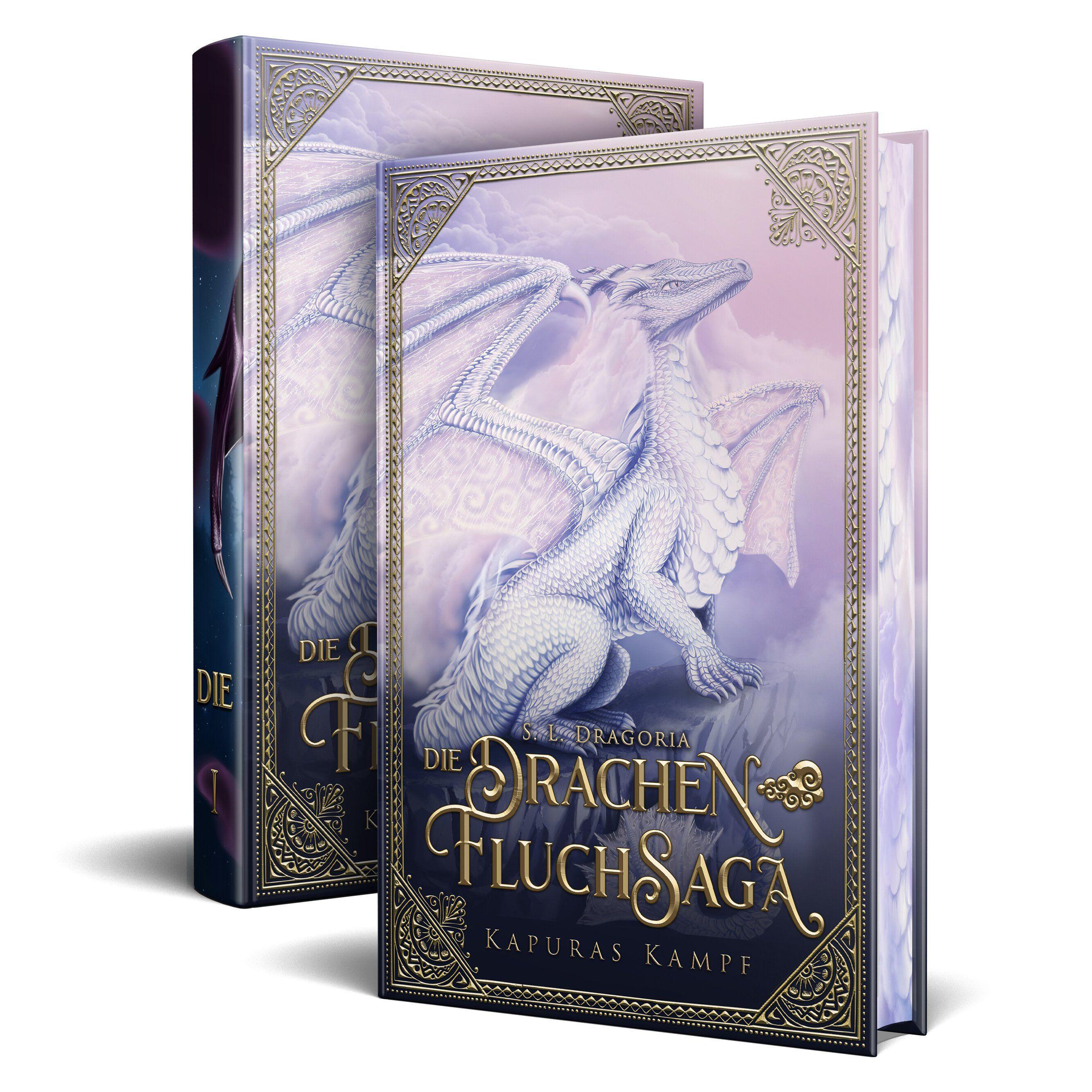 Vorderes Coverbild Die Drachenfluchsaga