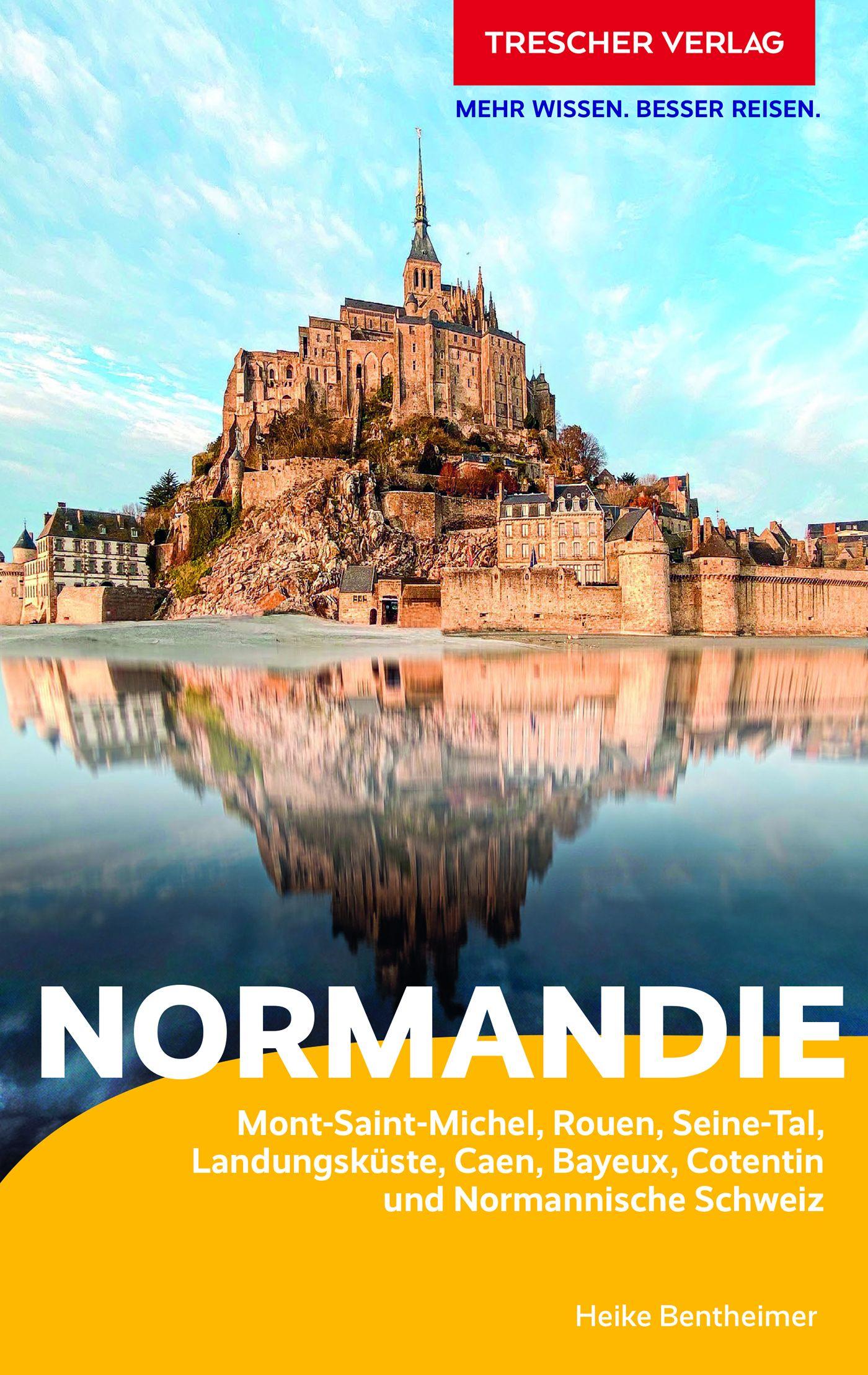 Vorderes Coverbild TRESCHER Reiseführer Normandie