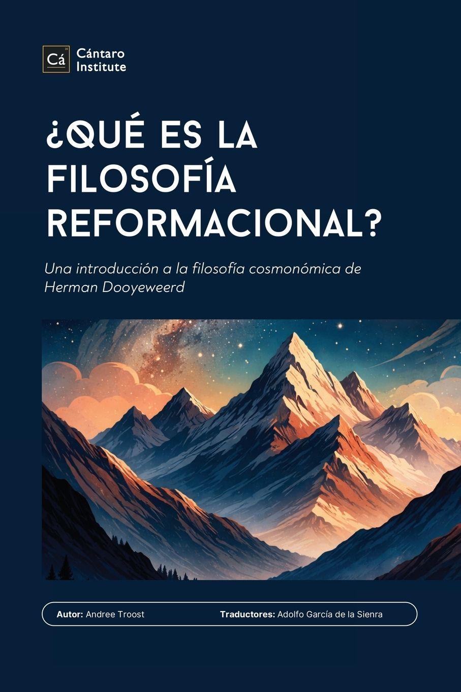 Vorderes Coverbild ¿Qué es la filosofía reformacional?
