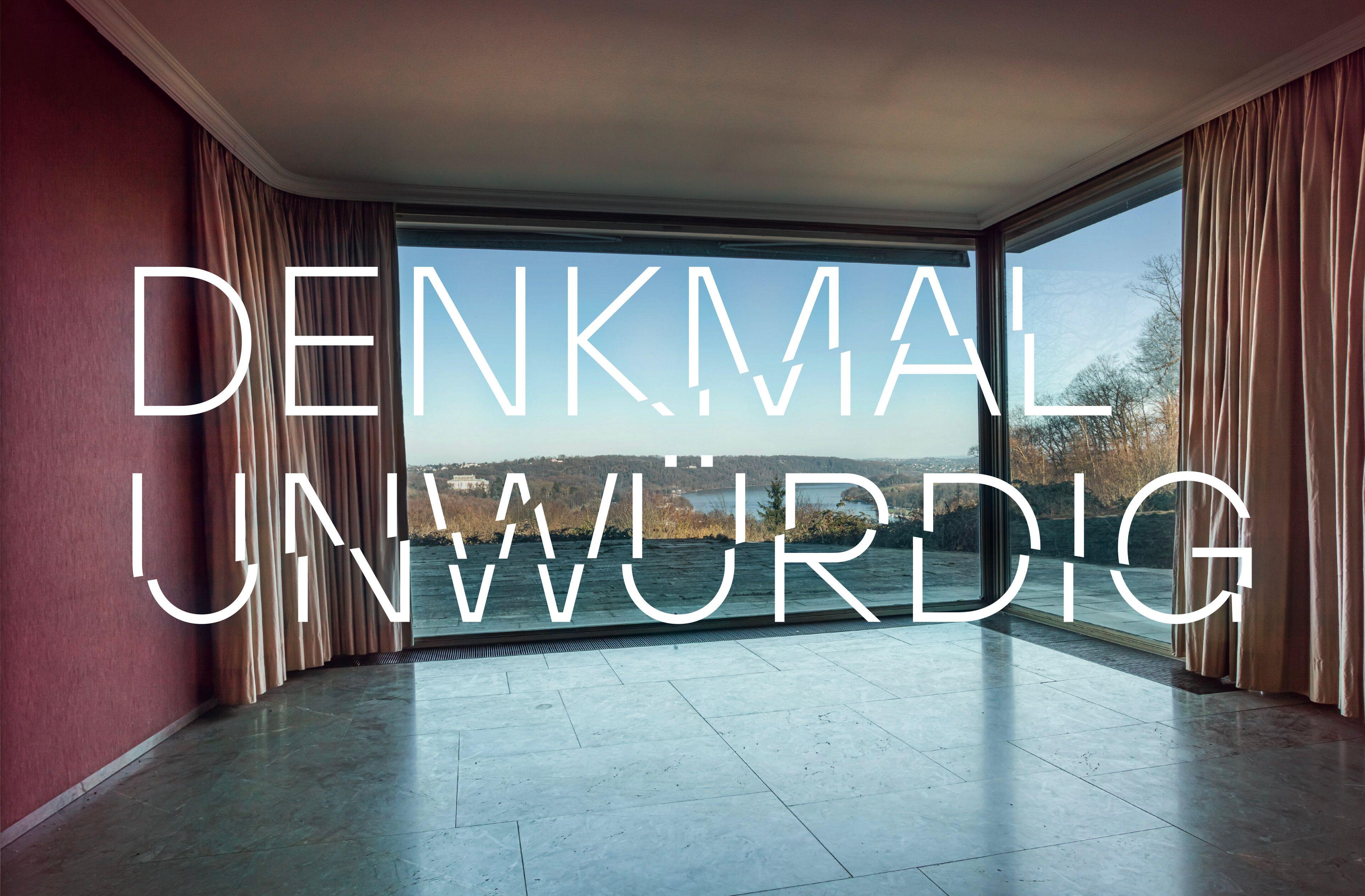 Vorderes Coverbild Denkmalunwürdig