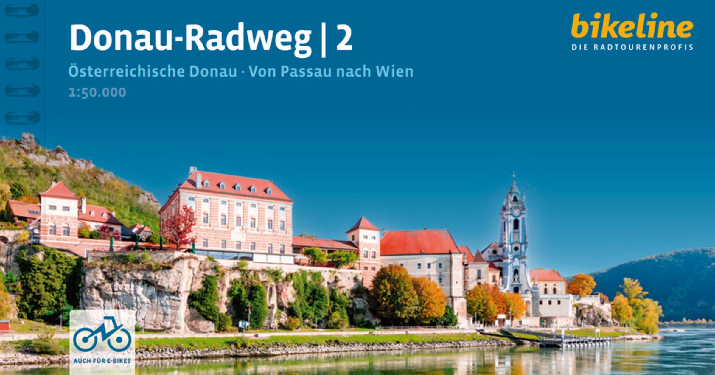 Vorderes Coverbild Donauradweg / Donau-Radweg 2