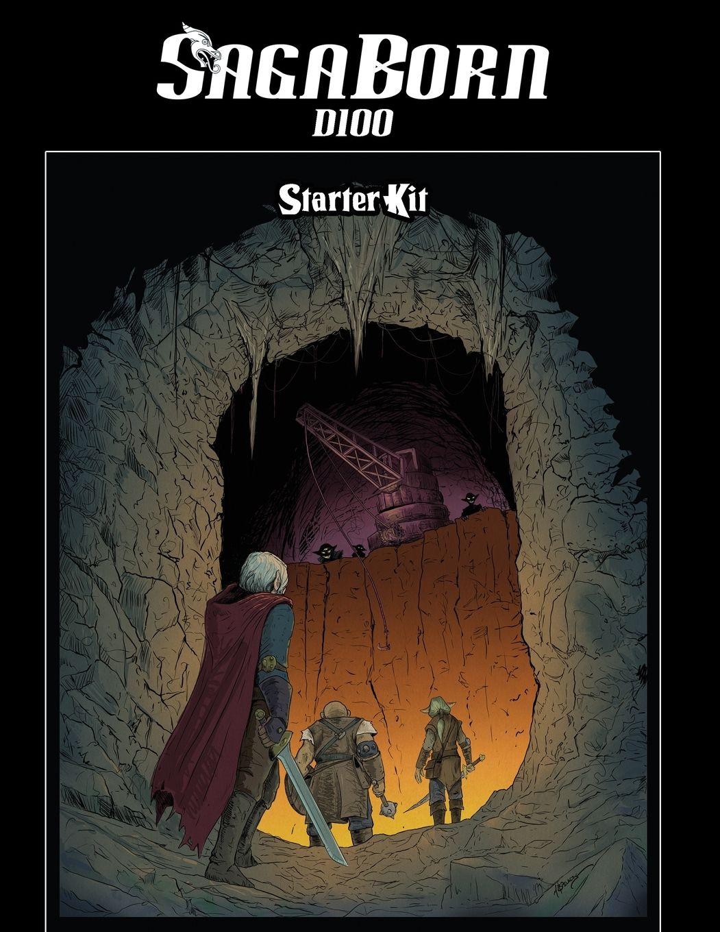 Vorderes Coverbild SagaBorn D100 Starter kit