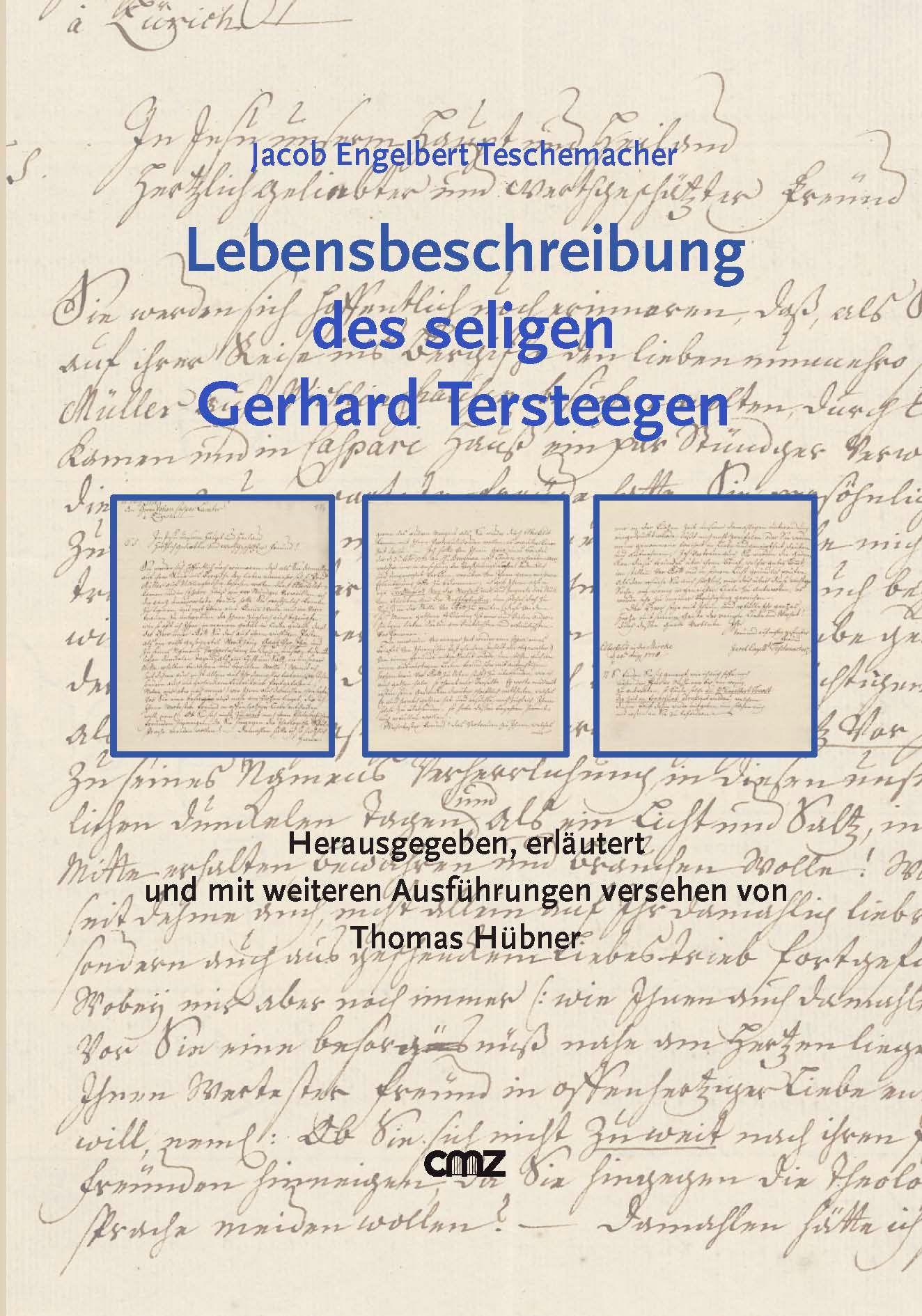 Vorderes Coverbild Lebensbeschreibung des seligen Gerhard Tersteegen