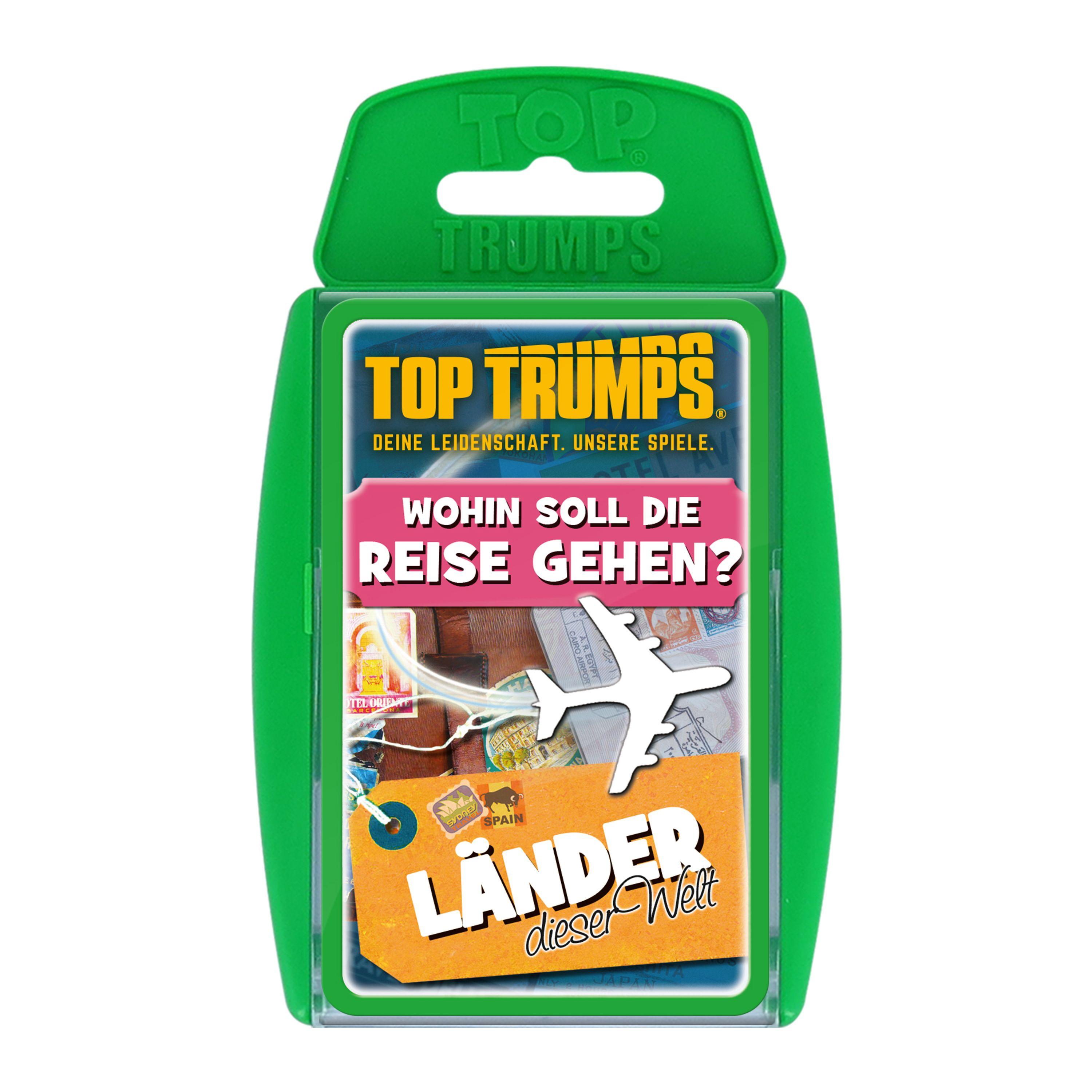 Vorderes Coverbild Top Trumps Länder der Welt