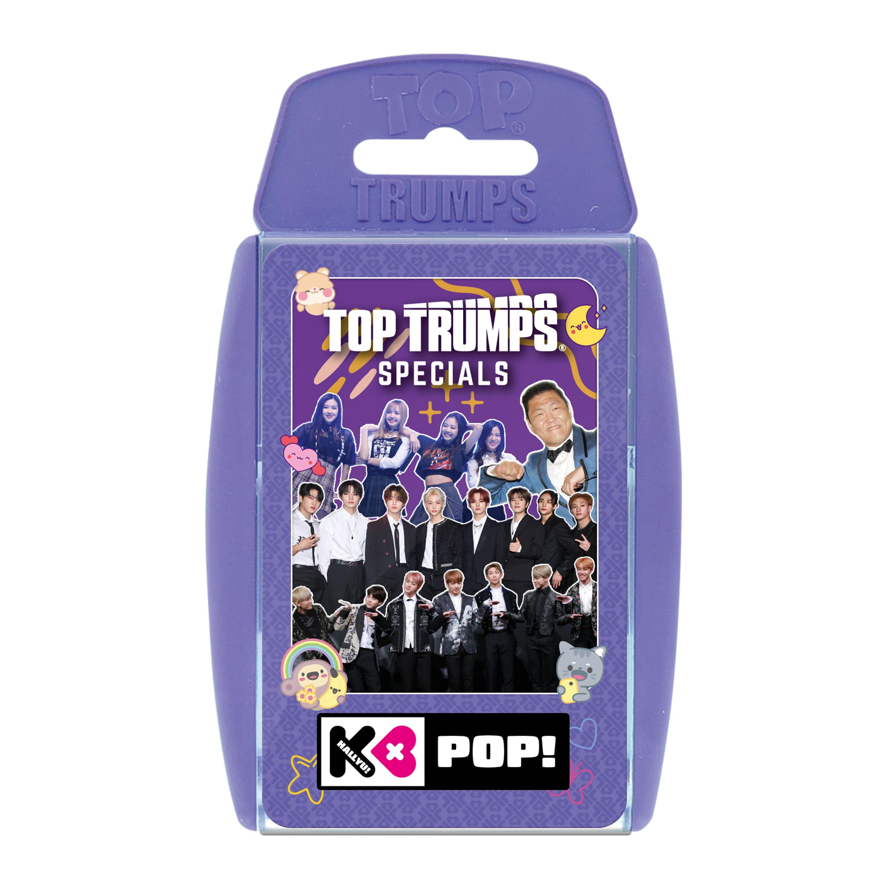 Vorderes Coverbild Top Trumps K-POP