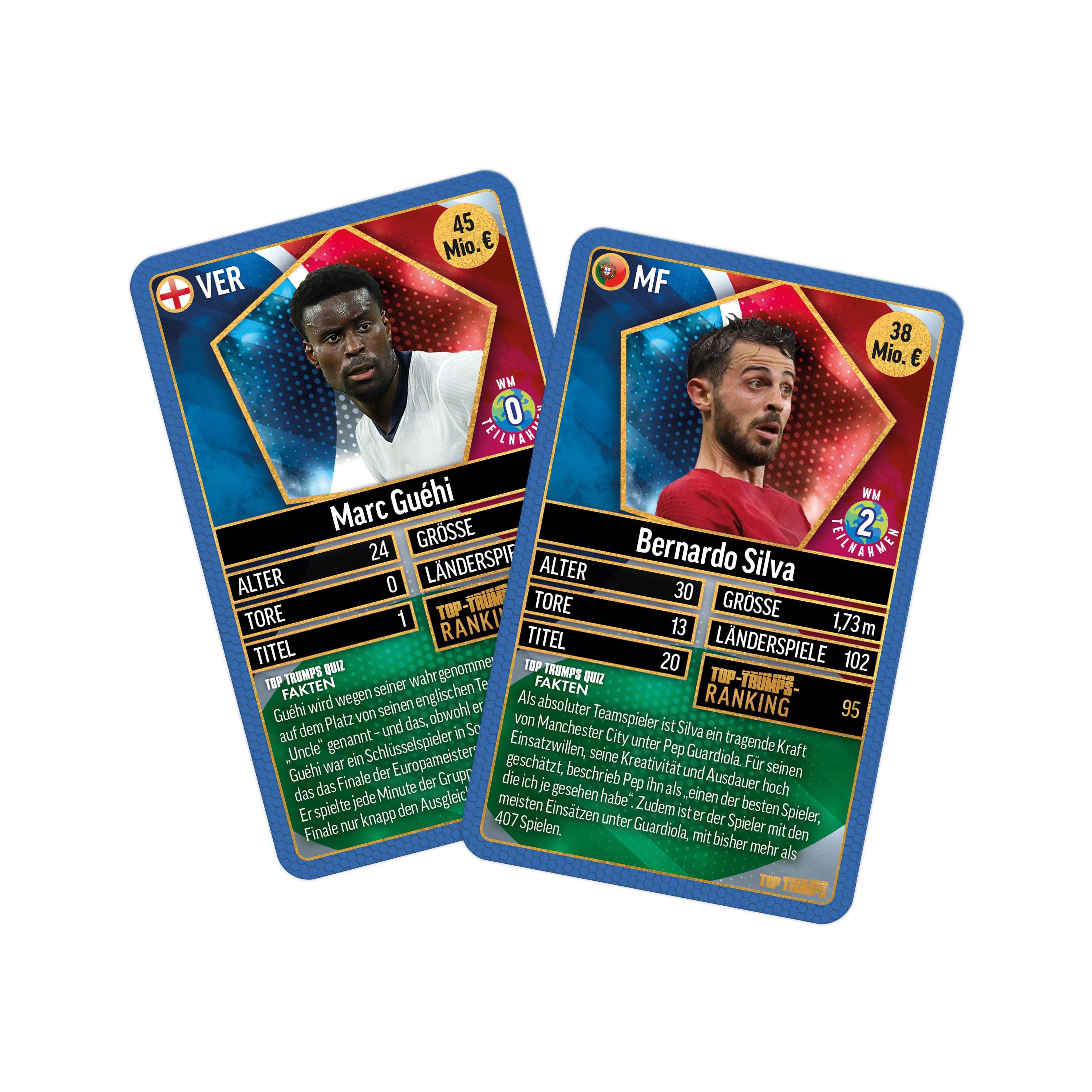 Beispielinhalt (Bild) Top Trumps WFS 200 - Pack 2