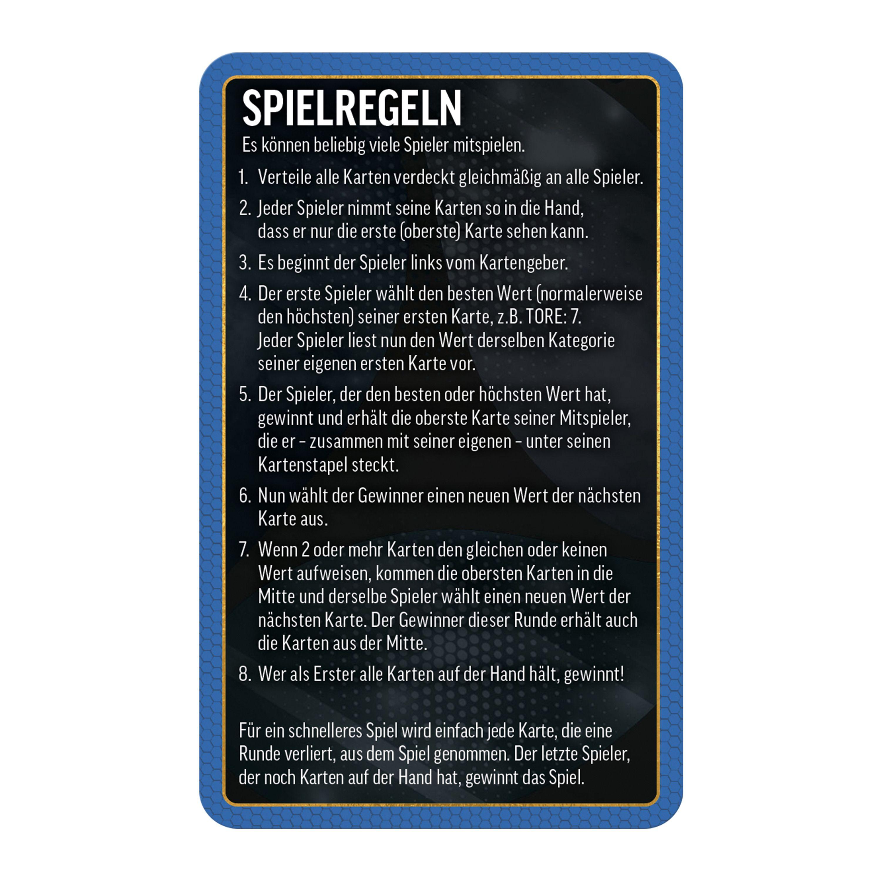 Beispielinhalt (Bild) Top Trumps WFS 200 - Pack 2