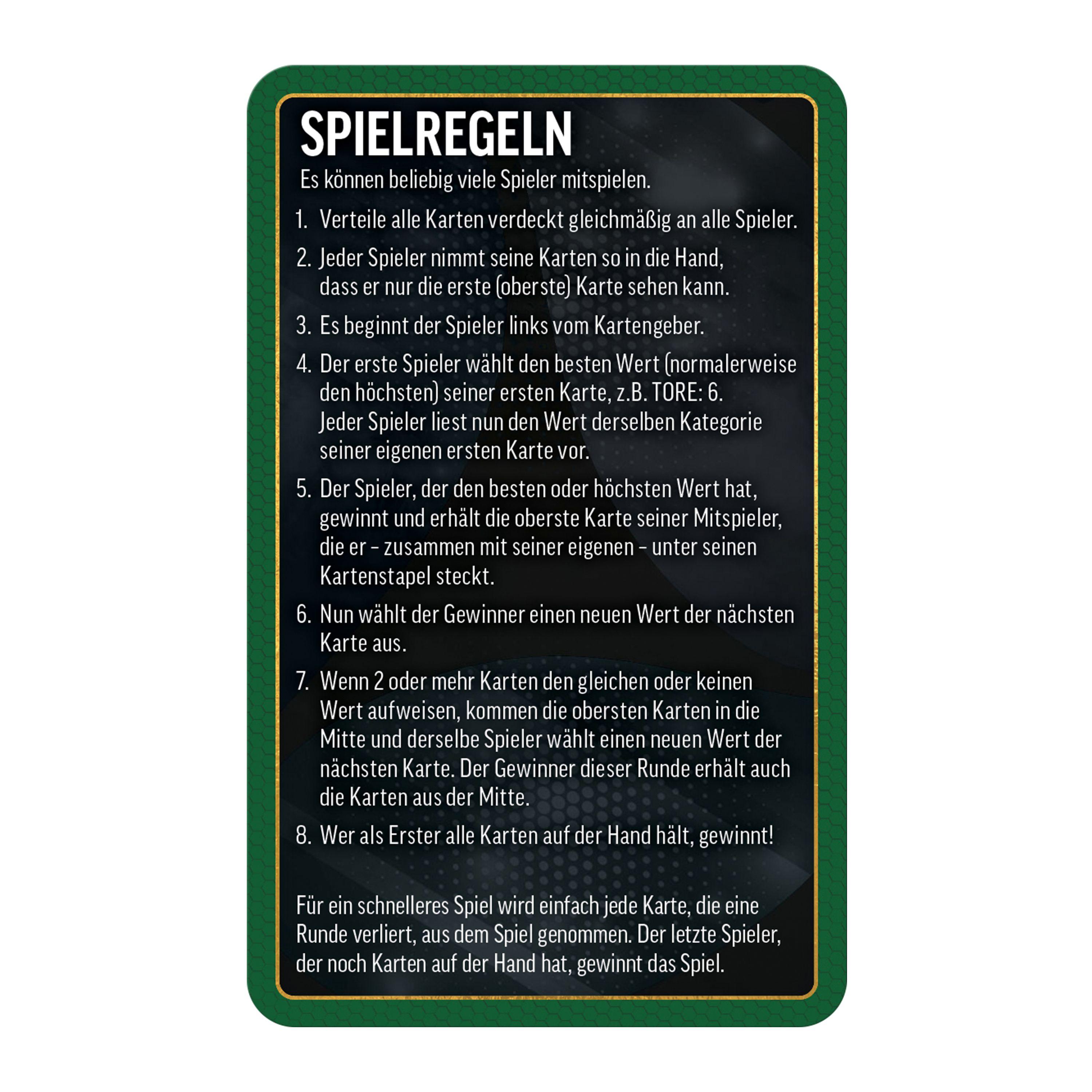 Beispielinhalt (Bild) Top Trumps WFS 200 - Pack 3